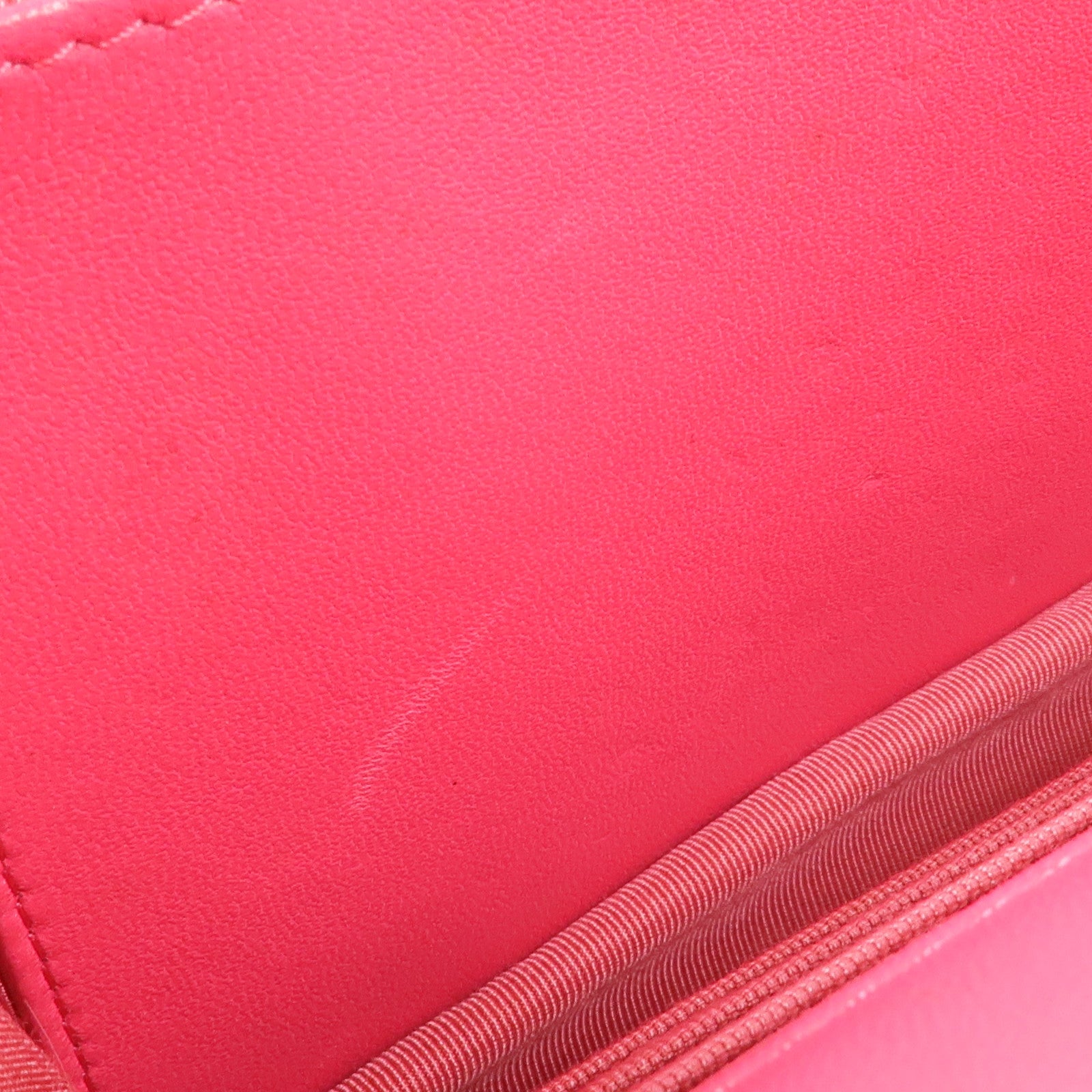 CHANEL 羊皮皮革WOC Wallet On Chain Shoulder Bag金扣鏈帶肩背袋