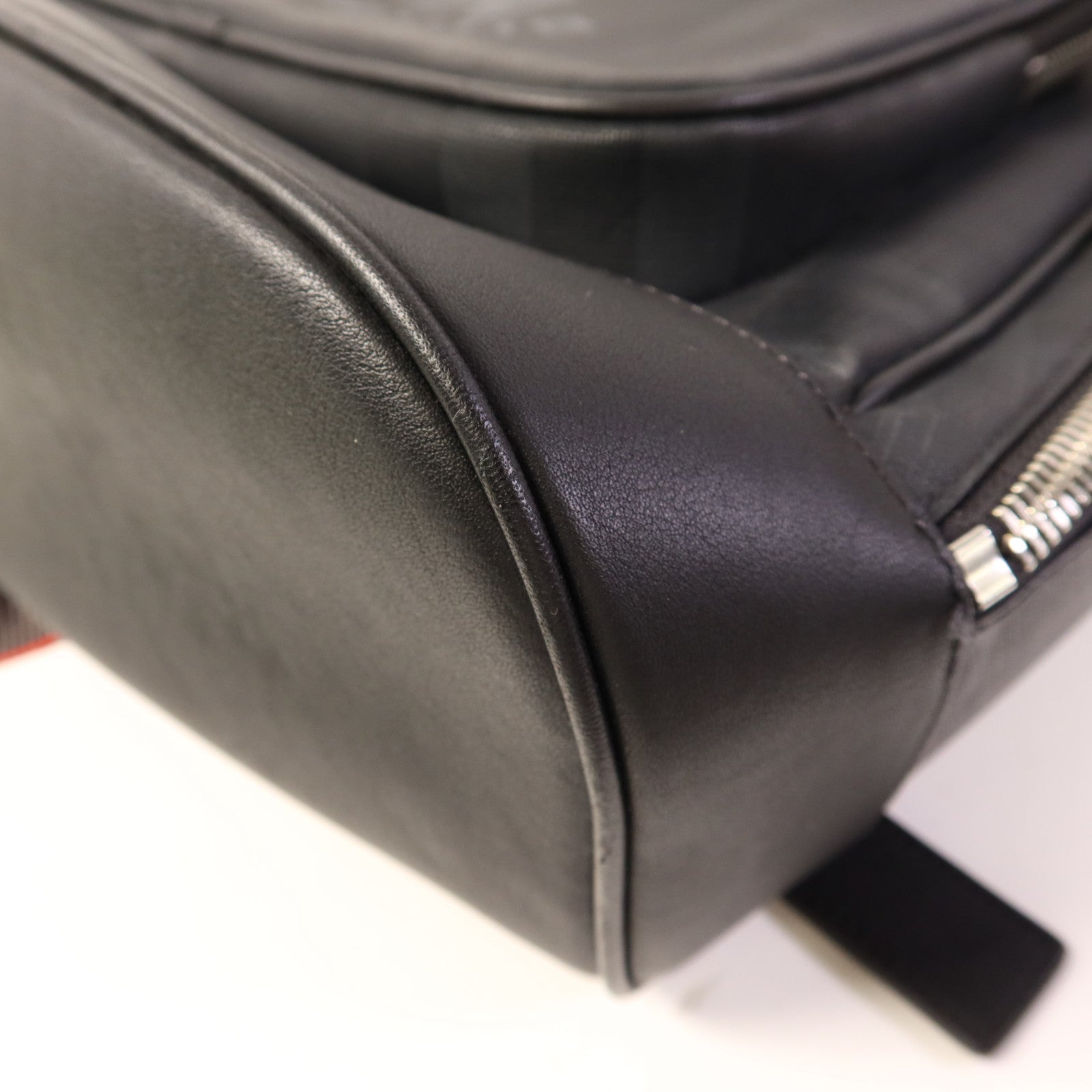 BURBERRY 牛皮皮革Backpack銀扣背包