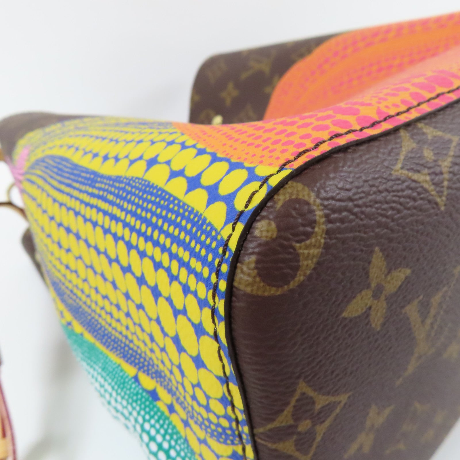 LOUIS VUITTON Monogram YKxNeo Noe MM金扣肩背袋