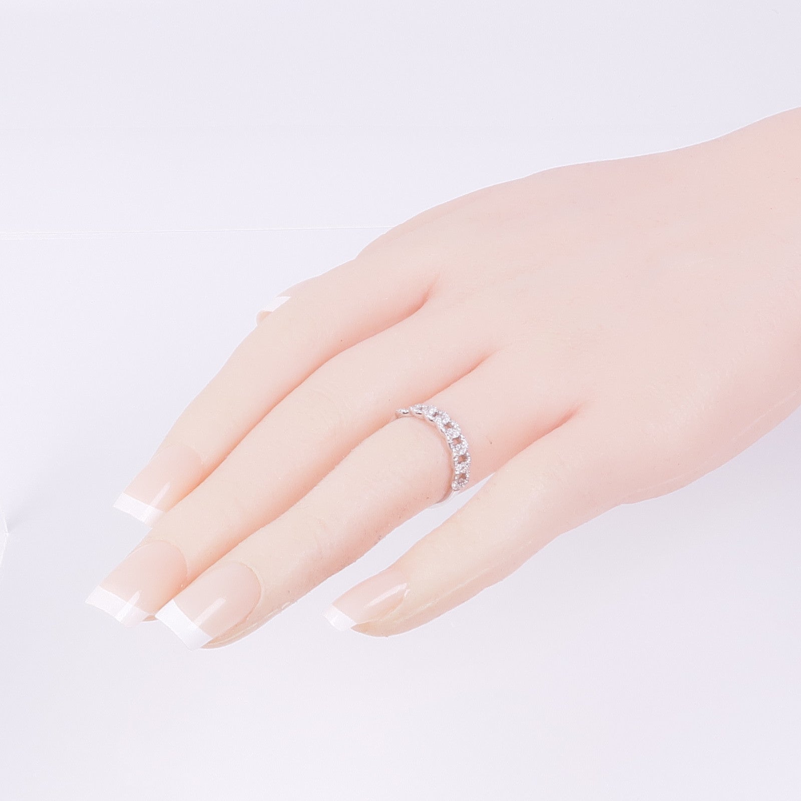 JEWELRY 18K白金Diamond Ring鑽石戒指US#5.5