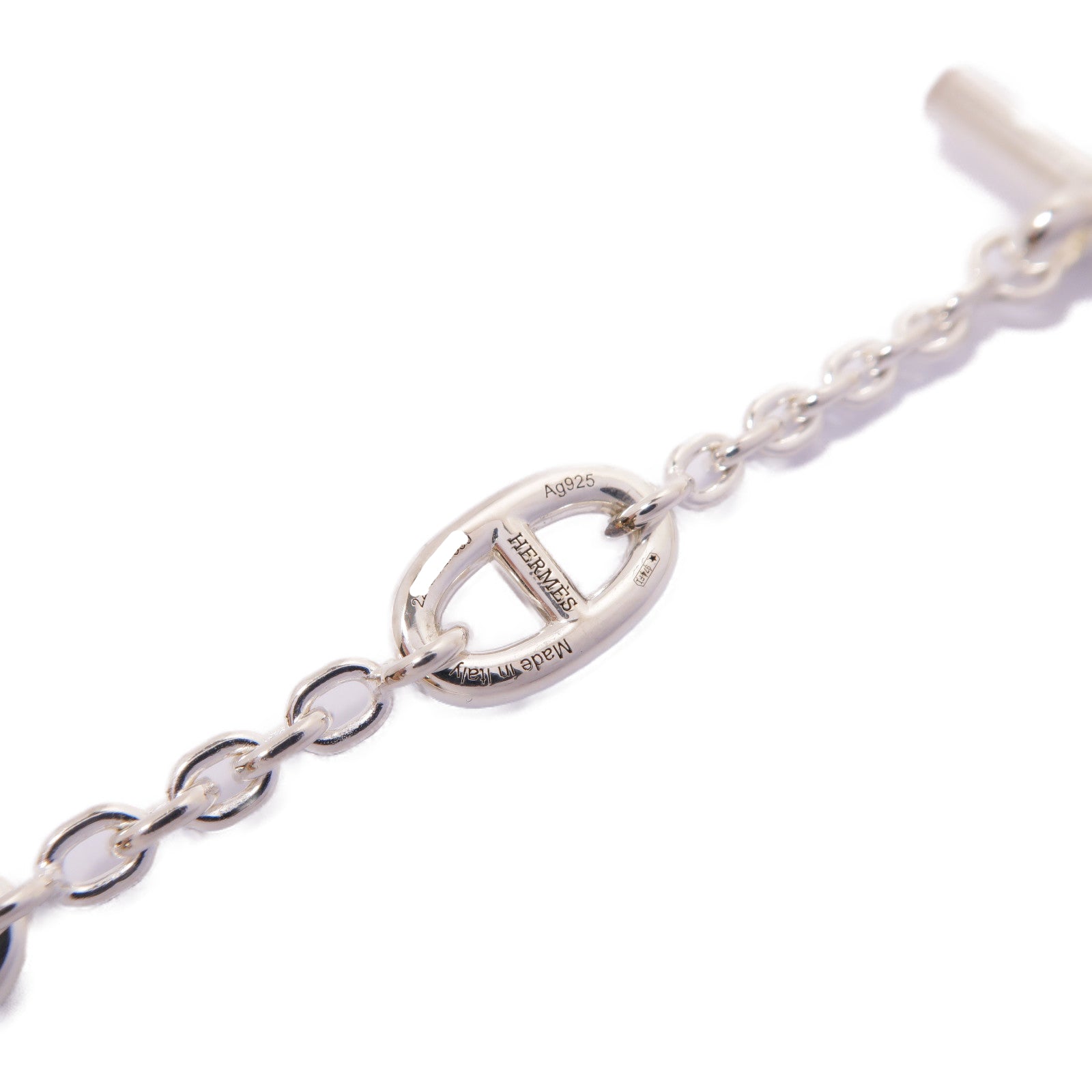 HERMES 925純銀Farandole Long Necklace 80項鍊