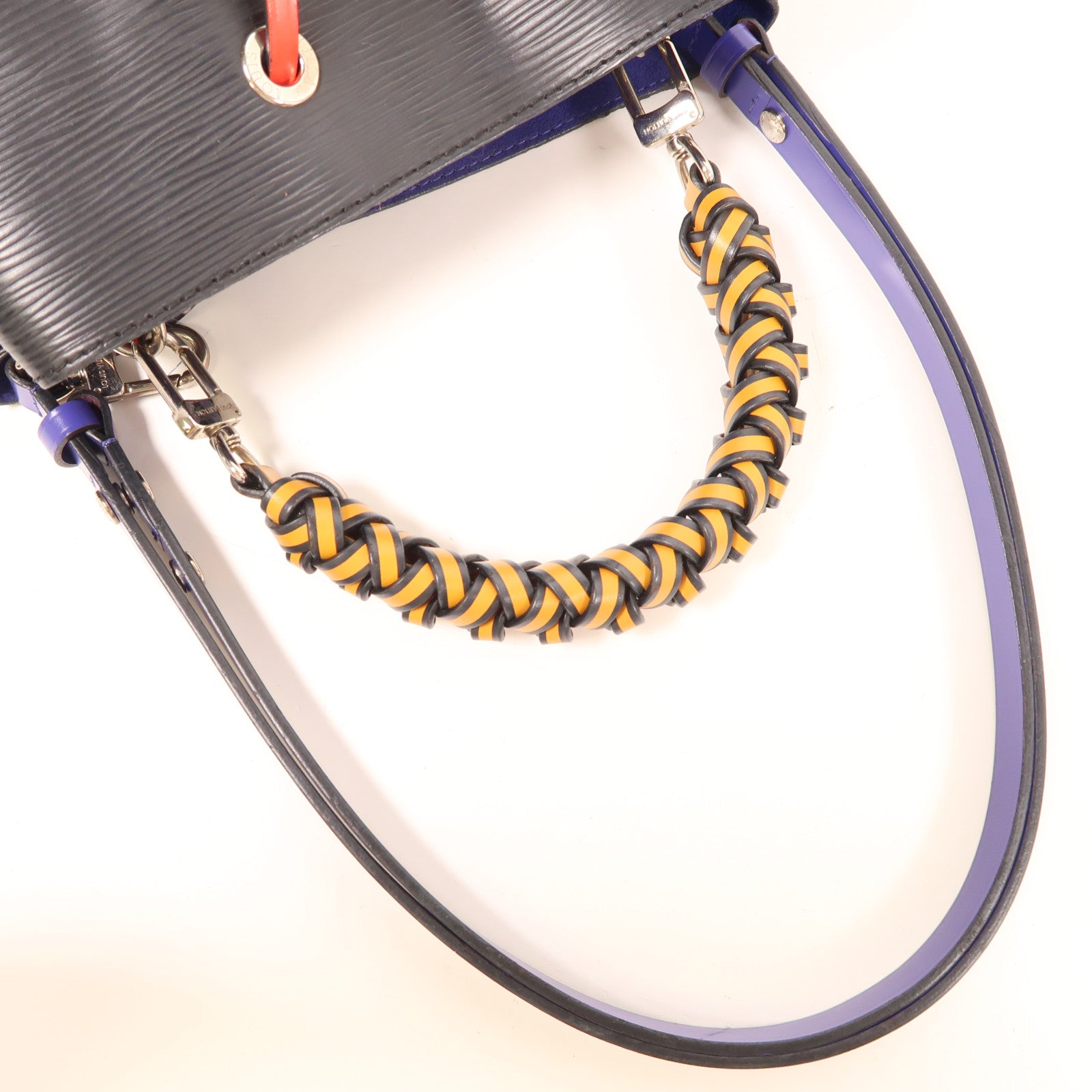 LOUIS VUITTON Epi NeoNoe MM銀扣手挽肩背兩用袋