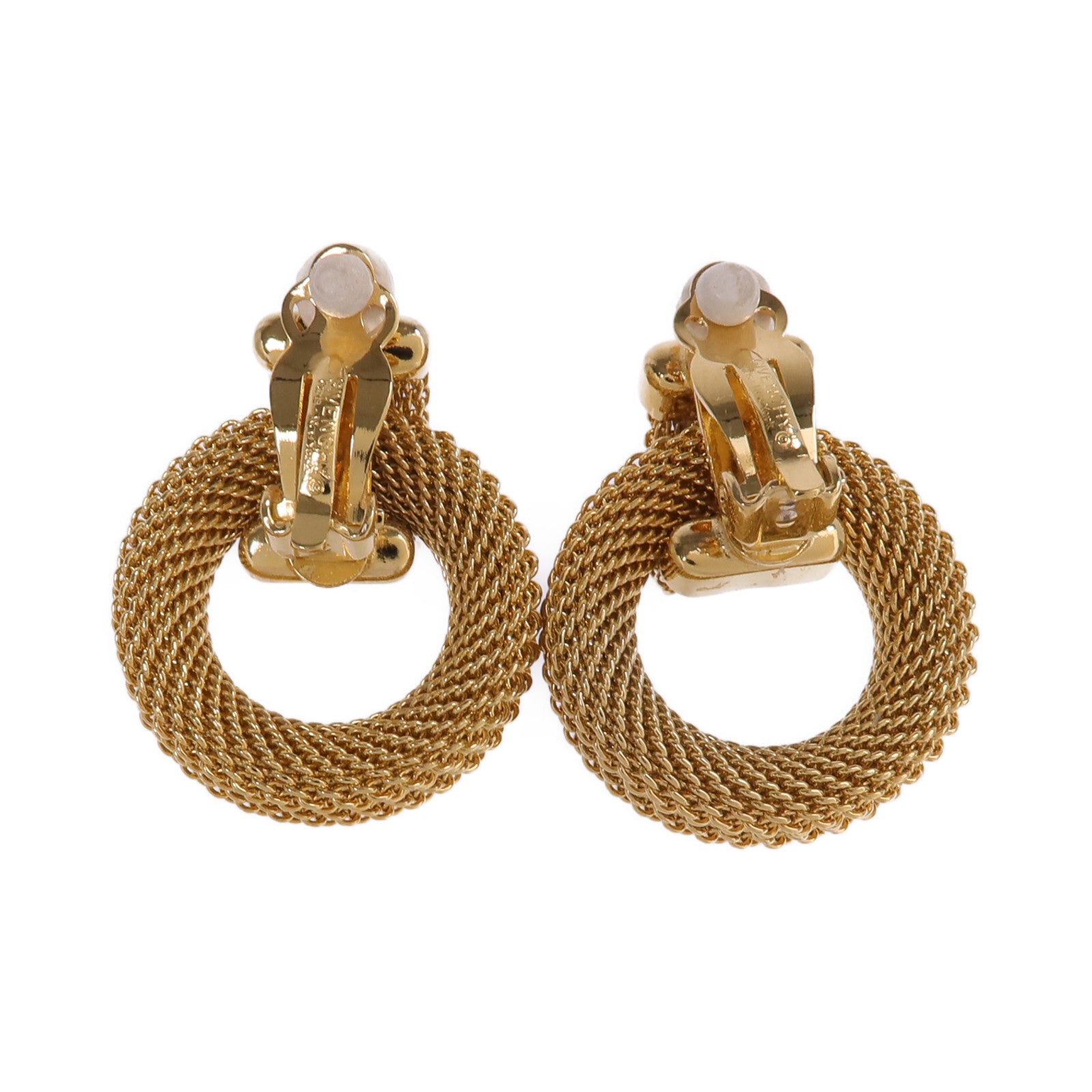 GIVENCHY 金屬Mesh Clip On Earring夾式耳環