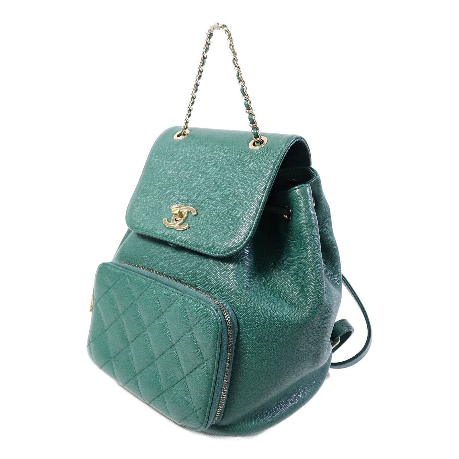 CHANEL 牛皮皮革Affinity Backpack背包