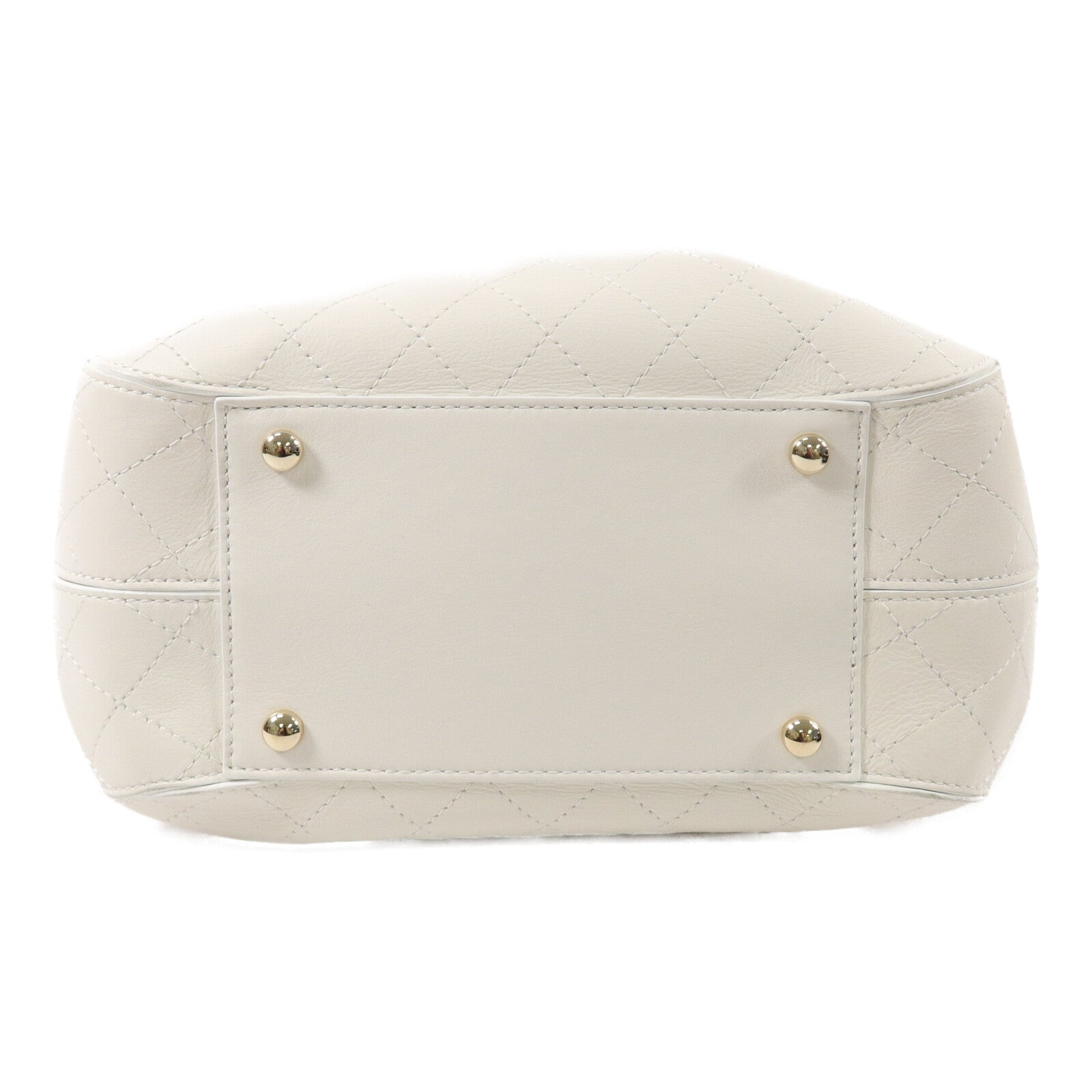 CHANEL 牛皮皮革Bucket鏈帶肩背袋