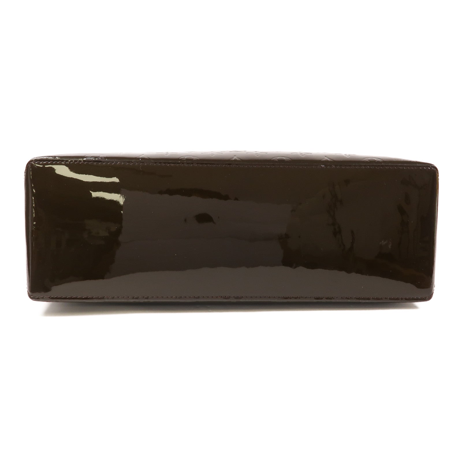 LOUIS VUITTON Vernis Vernis Wilshire MM金扣肩背袋