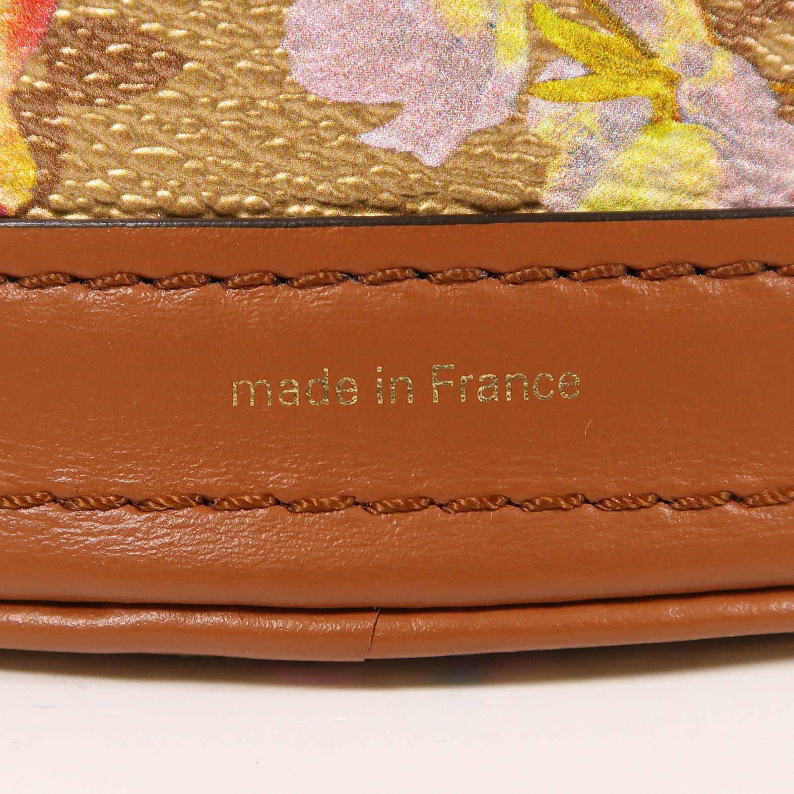 LOUIS VUITTON Floral Monogram Garden Nano Bucket金扣手挽肩背兩用袋