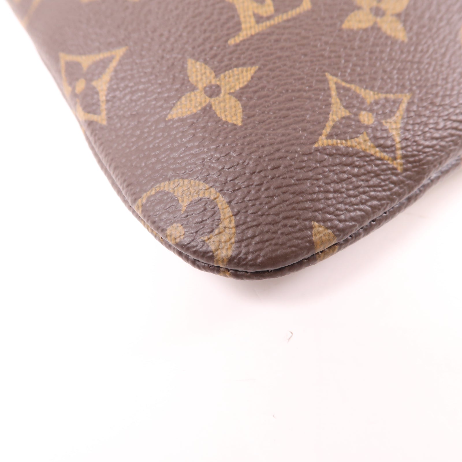 LOUIS VUITTON LV Etui Voyage PM Clutch Bag Pouch  M44148 Monogram Brown