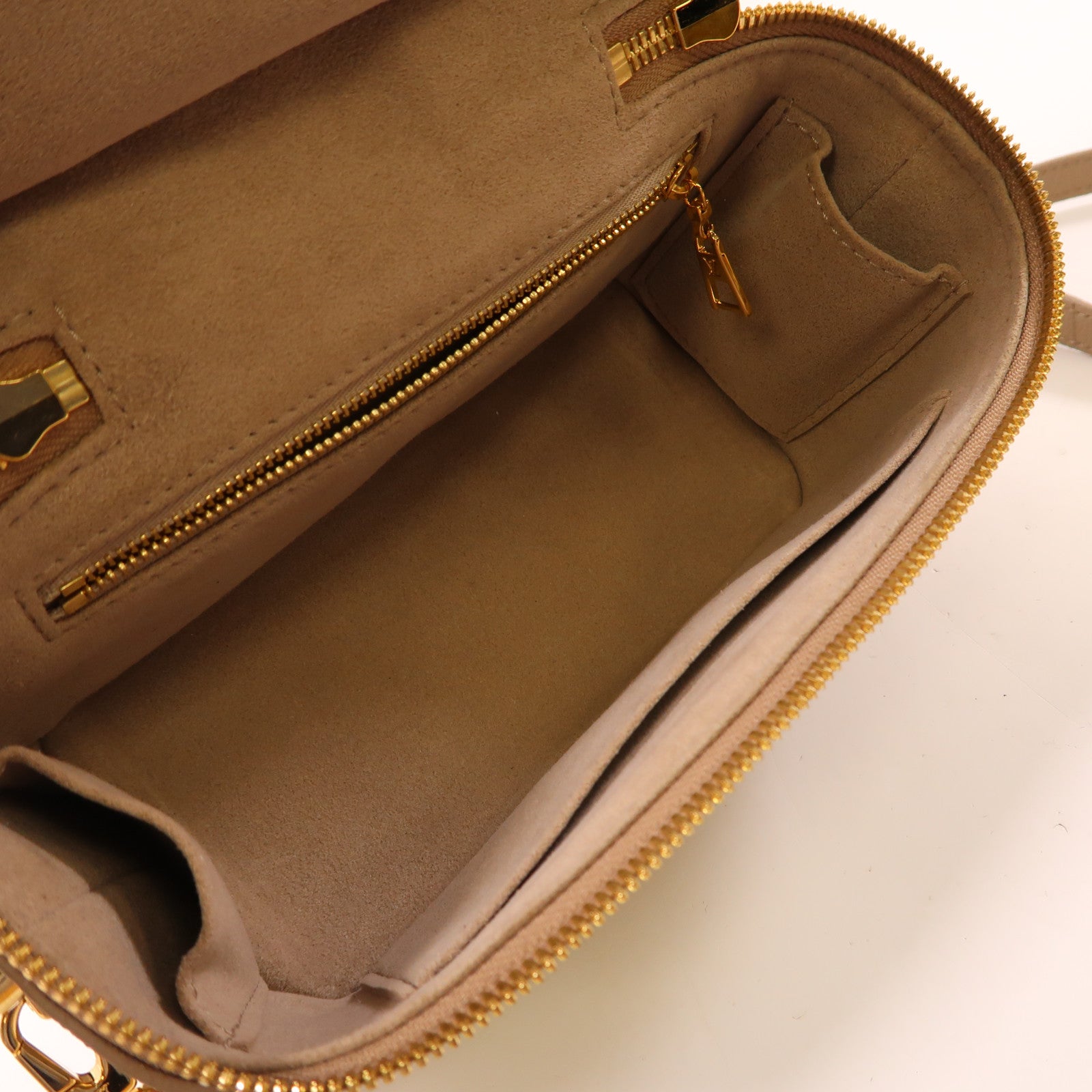 LOUIS VUITTON Monogram Empreinte Vanity PM金扣手挽肩背兩用袋