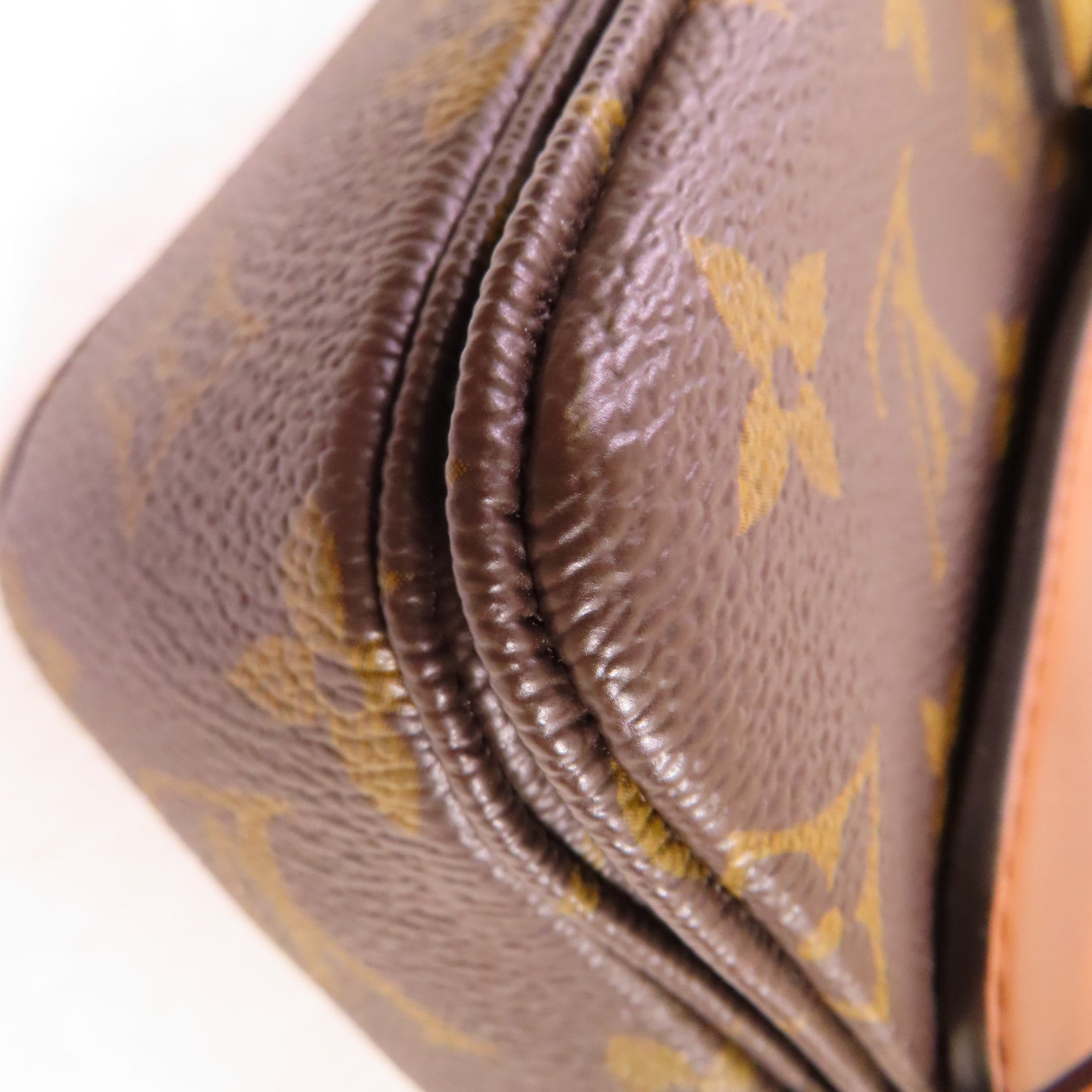 LOUIS VUITTON Monogram Marceau金扣鏈帶肩背袋啡色
