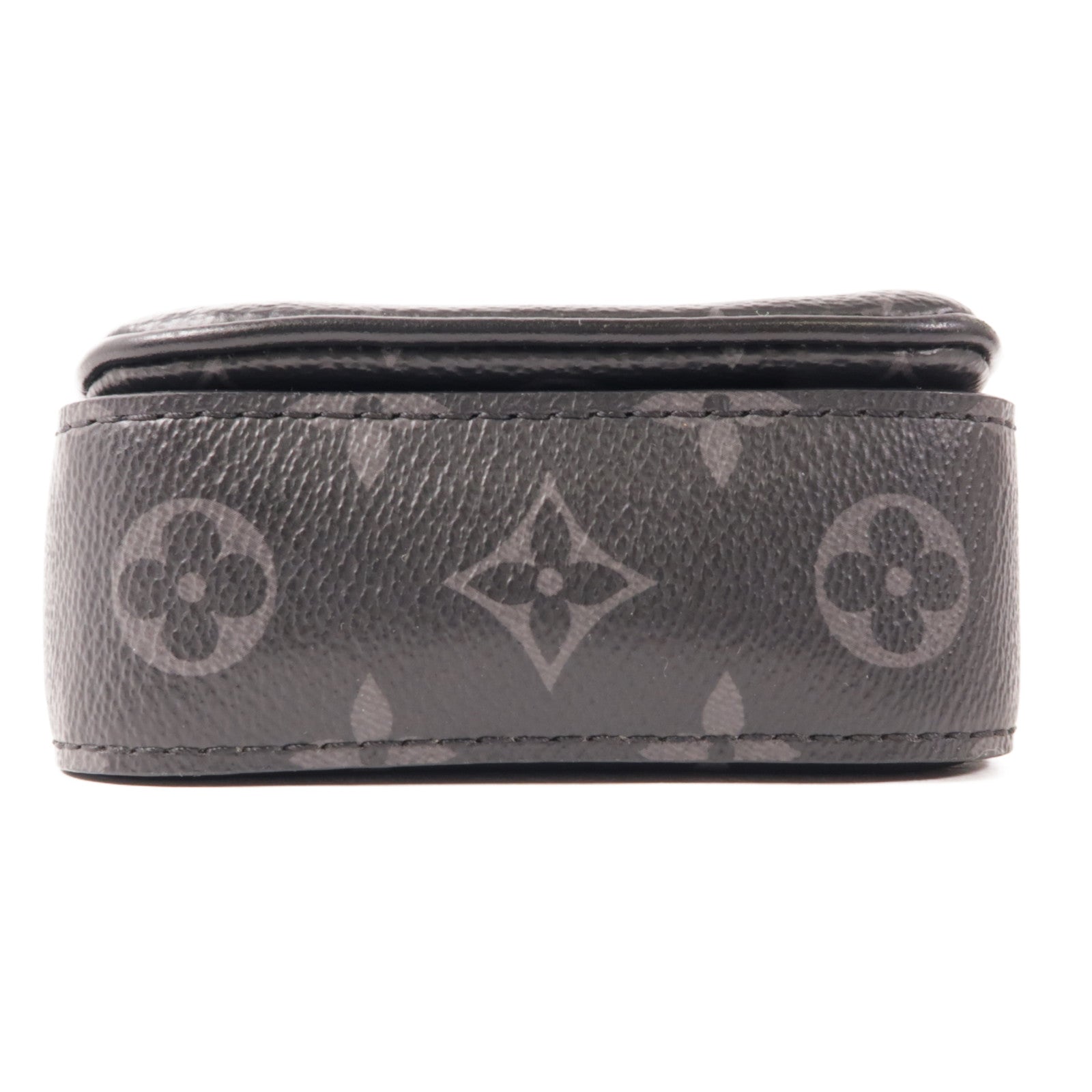 LOUIS VUITTON Monogram Eclipse S-Lock Vertical肩背袋