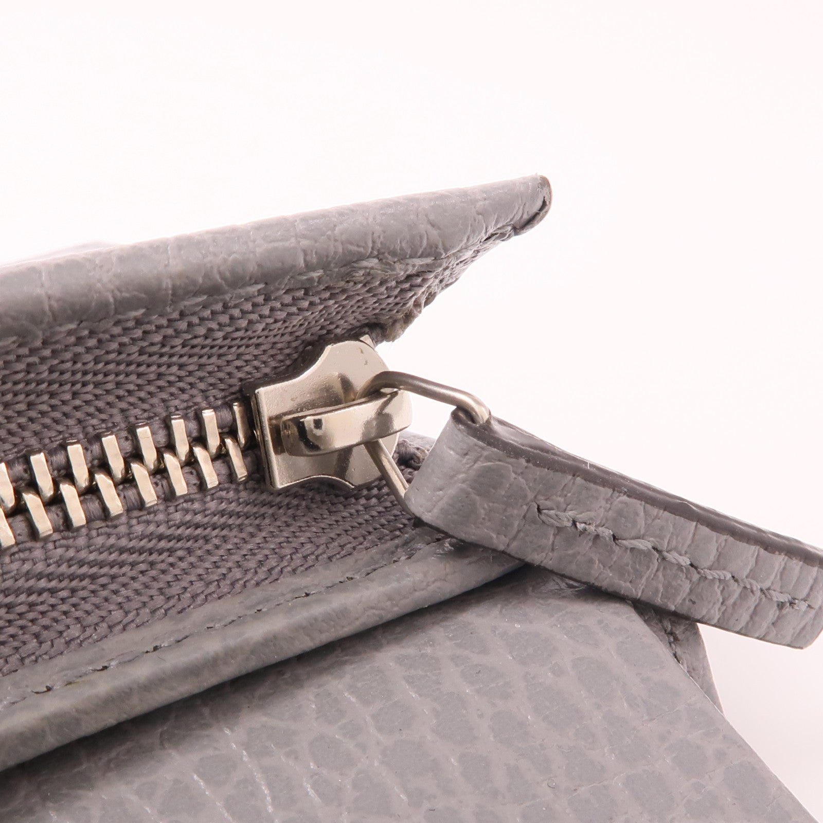 GUCCI 牛皮皮革Wallet銀扣錢包