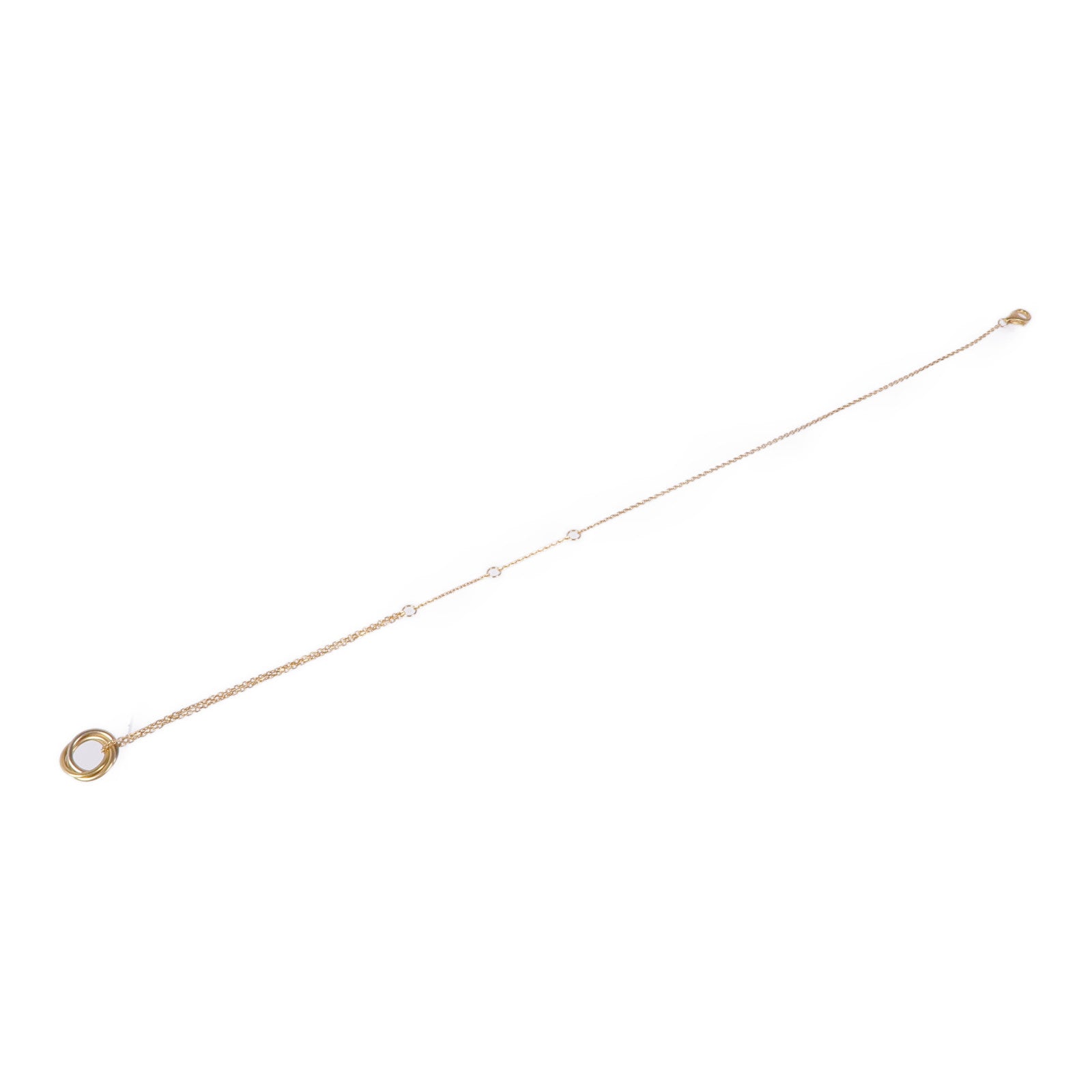 CARTIER 【激減優惠】18K黃金/白金/玫瑰金Trinity Bracelet手鏈