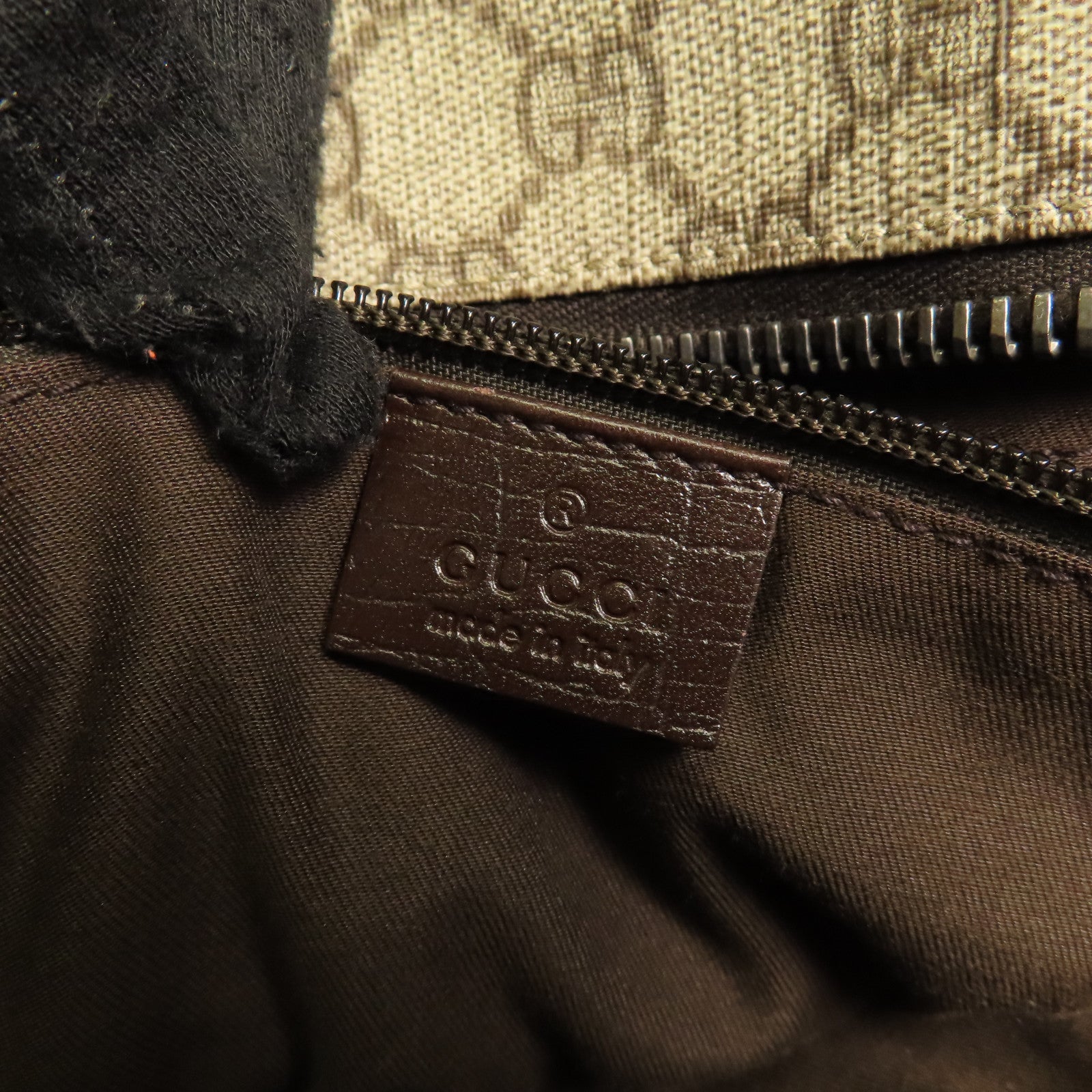 GUCCI 塗層帆布2 way Shoulder手挽肩背兩用袋