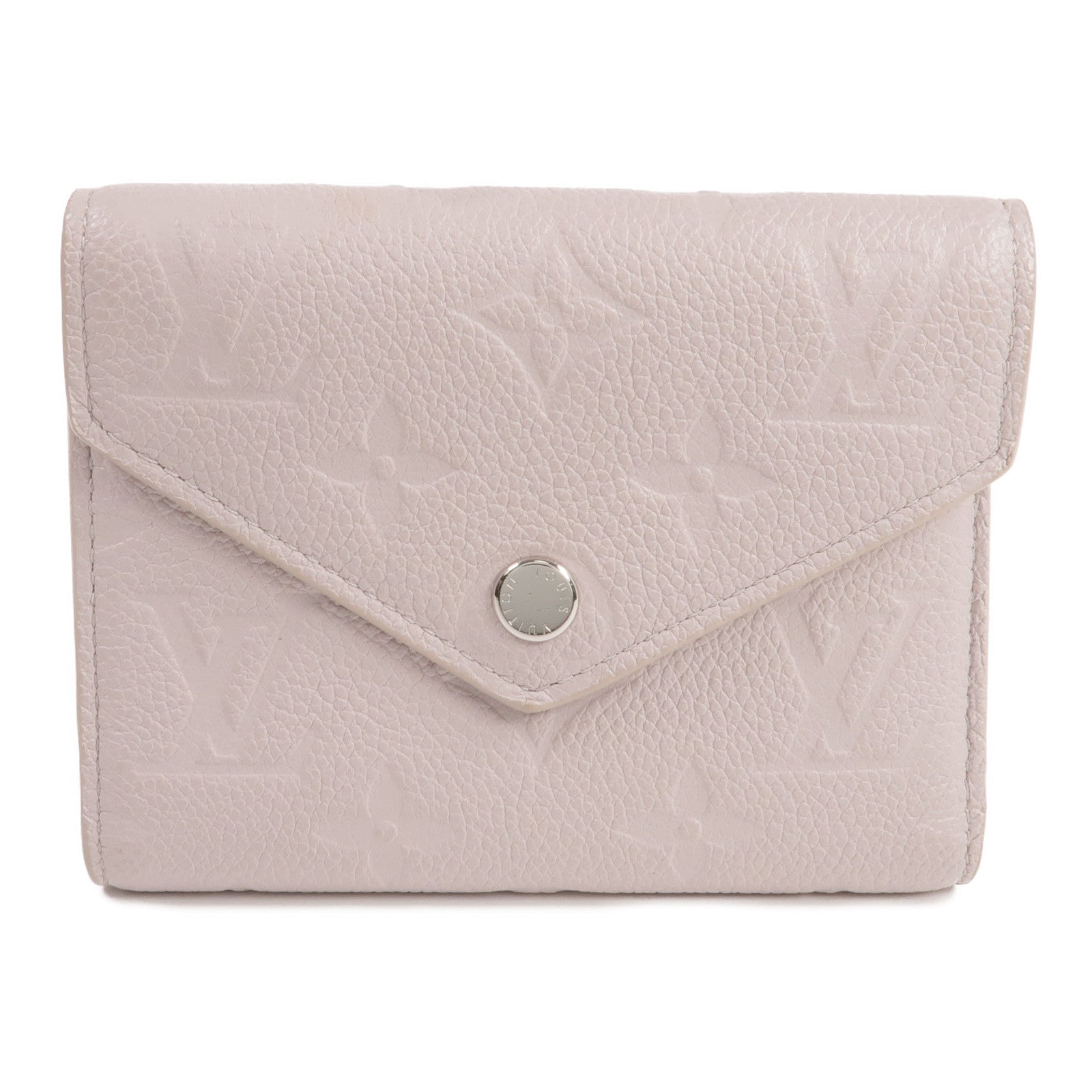LOUIS VUITTON 【激減優惠】Monogram Empreinte Victorine Wallet銀扣錢包