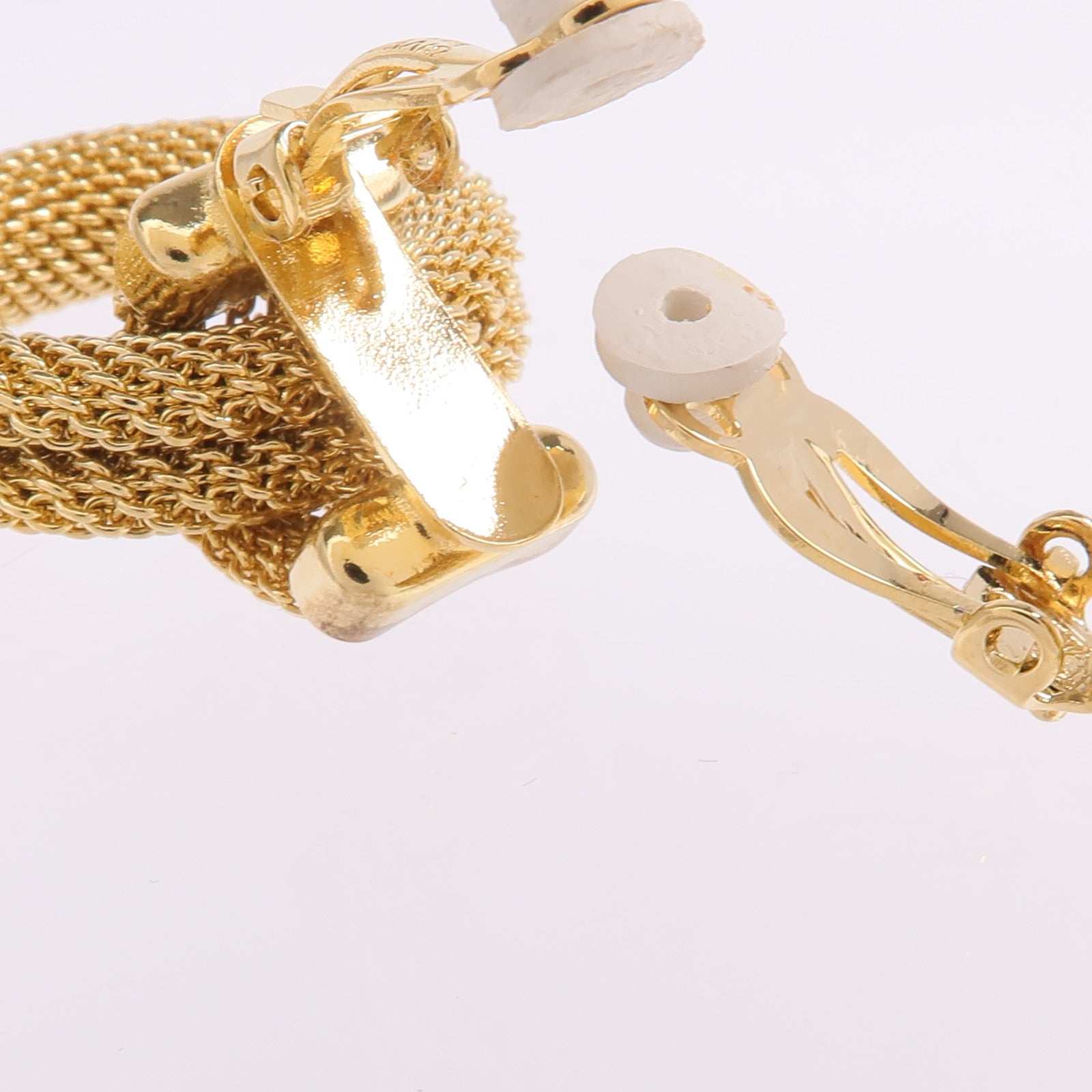 GIVENCHY 金屬Mesh Clip On Earring夾式耳環