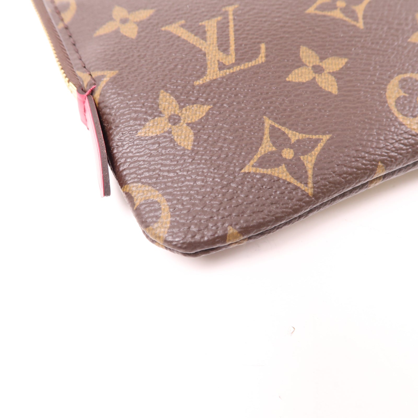 LOUIS VUITTON LV Etui Voyage PM Clutch Bag Pouch  M44148 Monogram Brown