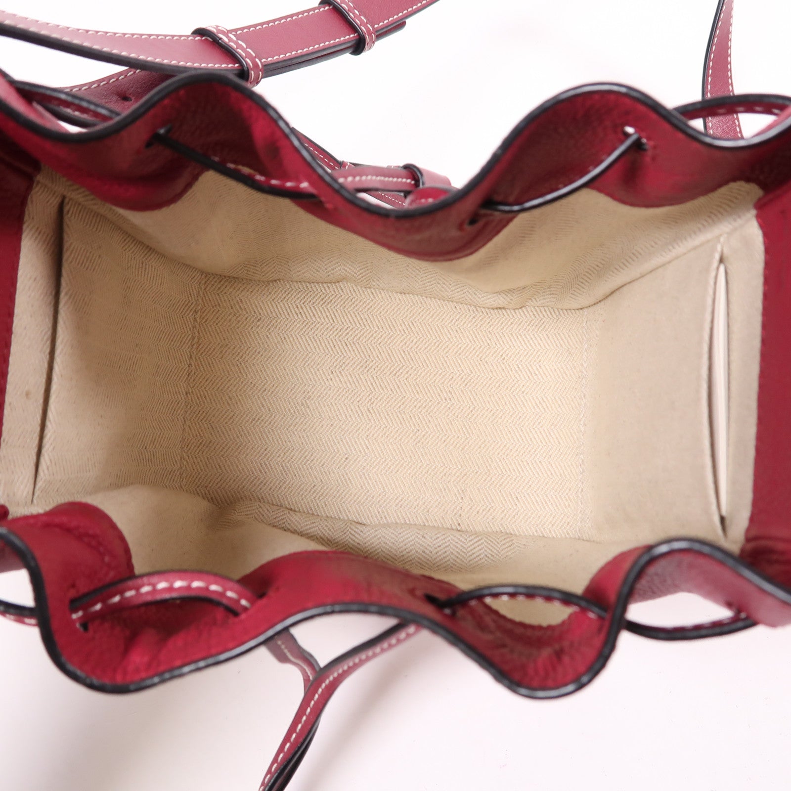 LOEWE 【激減優惠】牛皮皮革Hammock DW Mini銀扣手挽肩背兩用袋