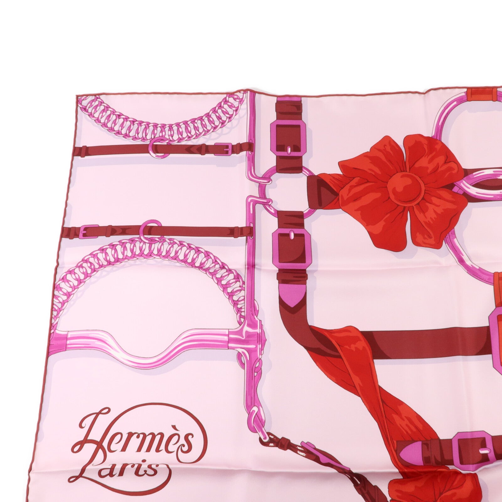 HERMES 絲質Scarf 90X90絲巾