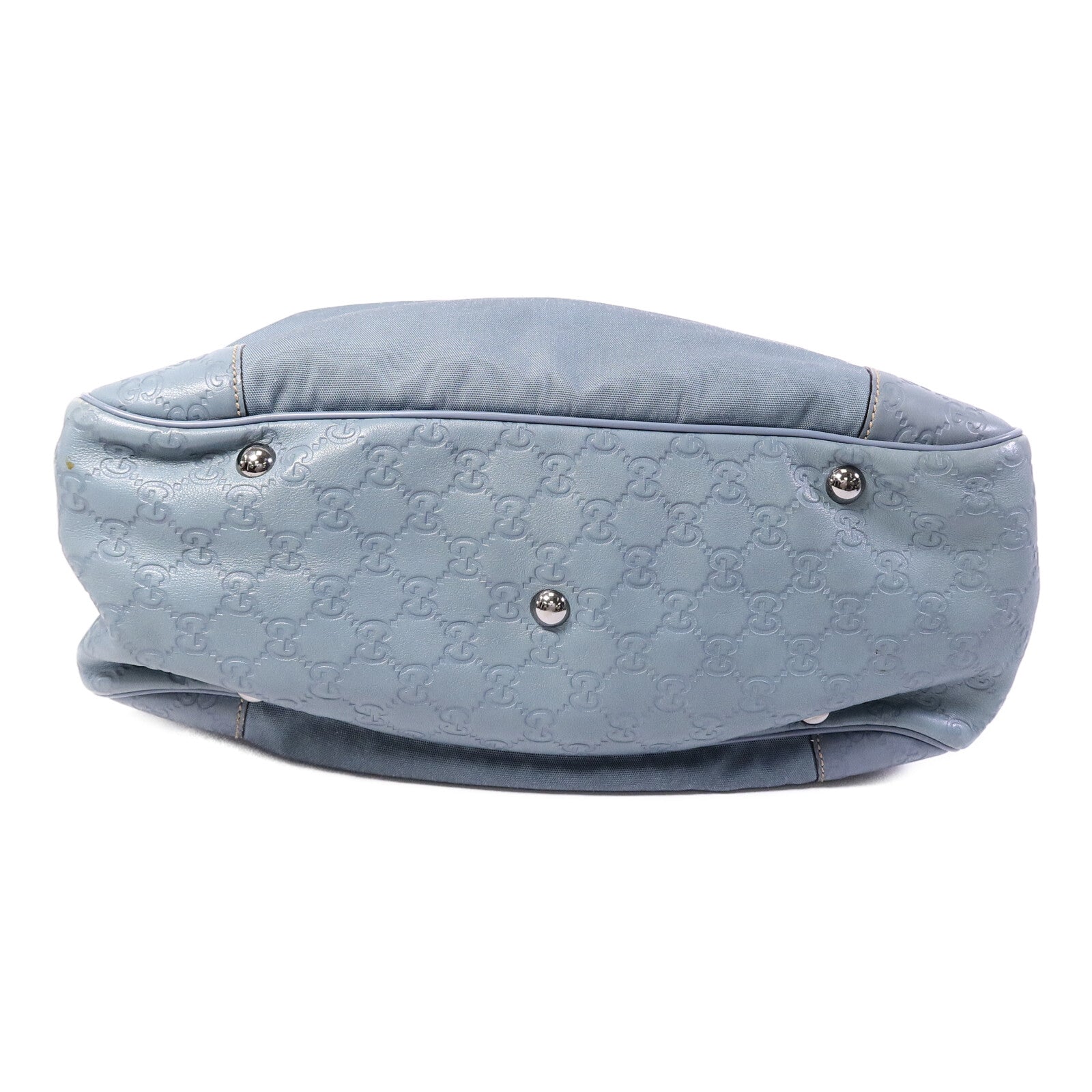 GUCCI 帆布/牛皮皮革Tote Bag手挽袋