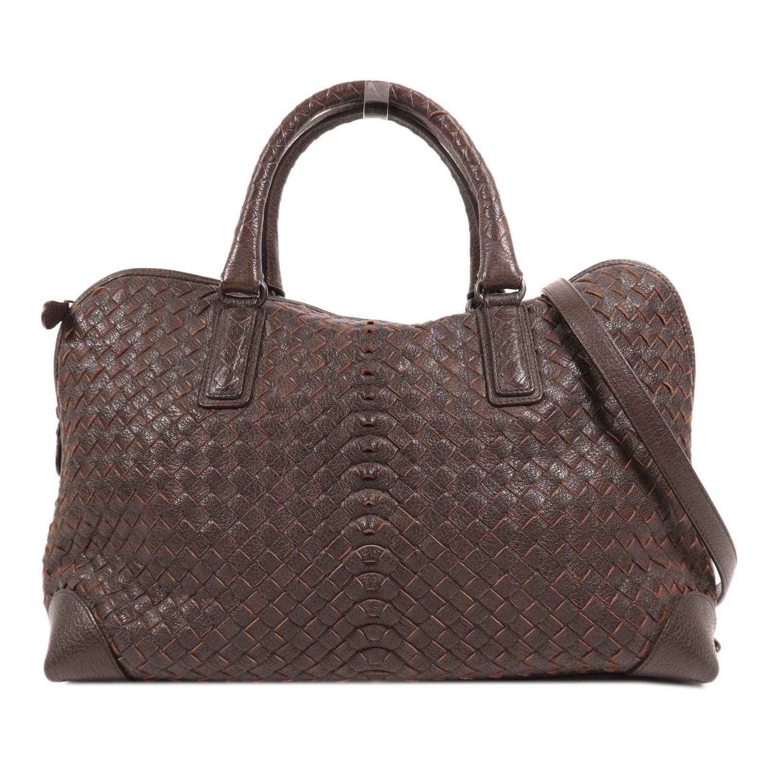 BOTTEGA VENETA 【激減優惠】牛皮皮革2 Way Shoulder手挽肩背兩用袋