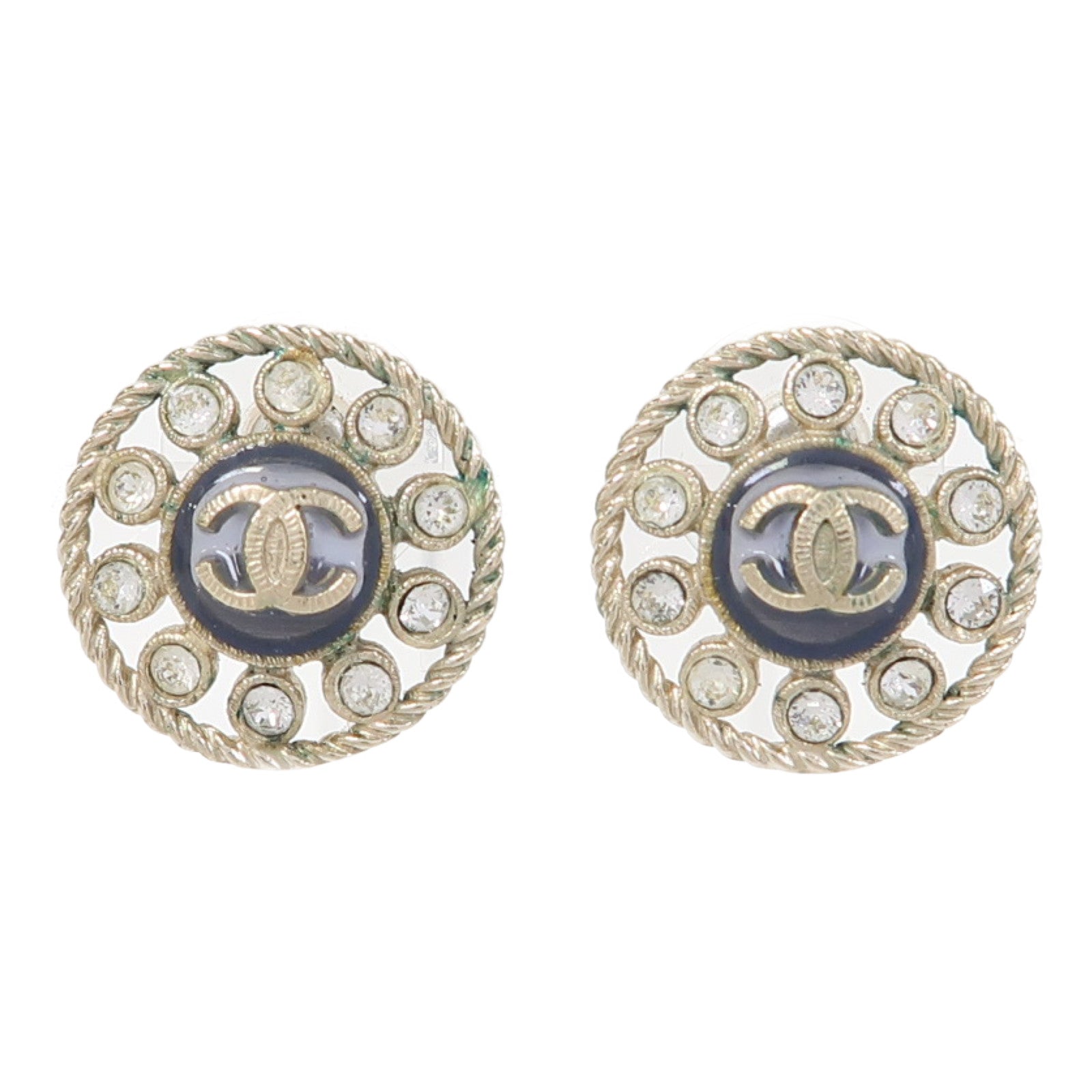 CHANEL 金屬Earrings耳環金色
