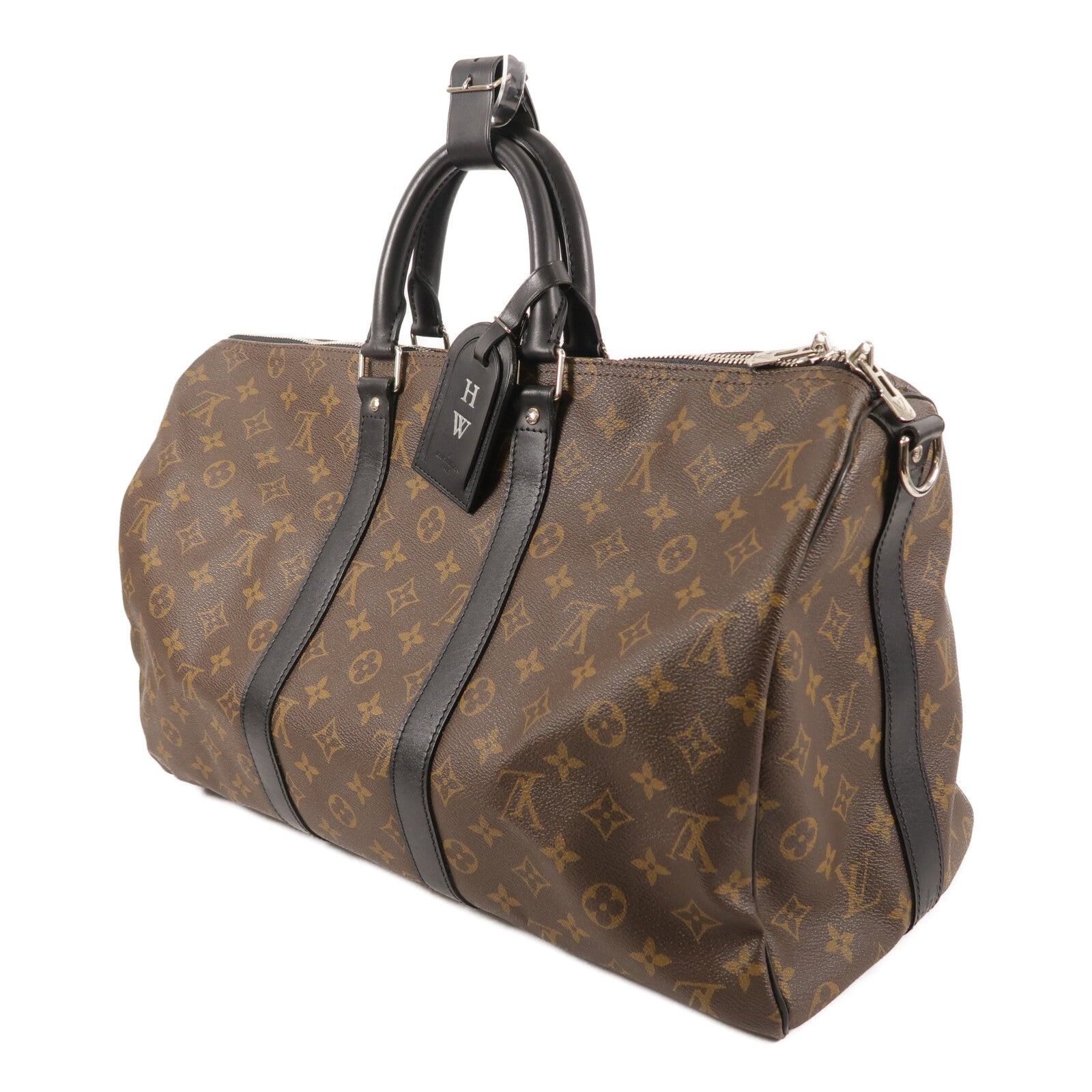 LOUIS VUITTON Monogram Keepall Bandouliere 45手挽肩背兩用袋