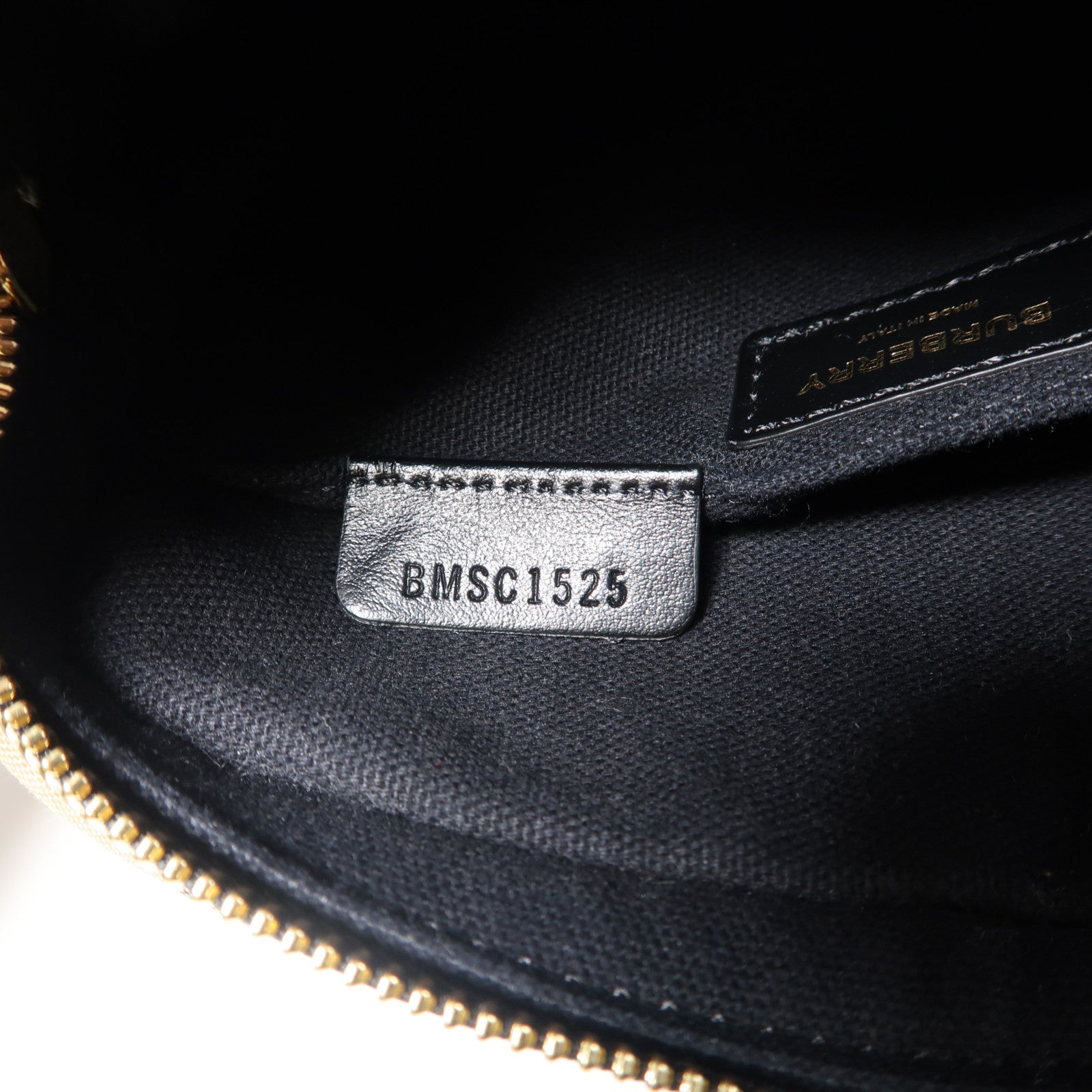 BURBERRY 帆布Shoulder Bag金扣鏈帶肩背袋啡色