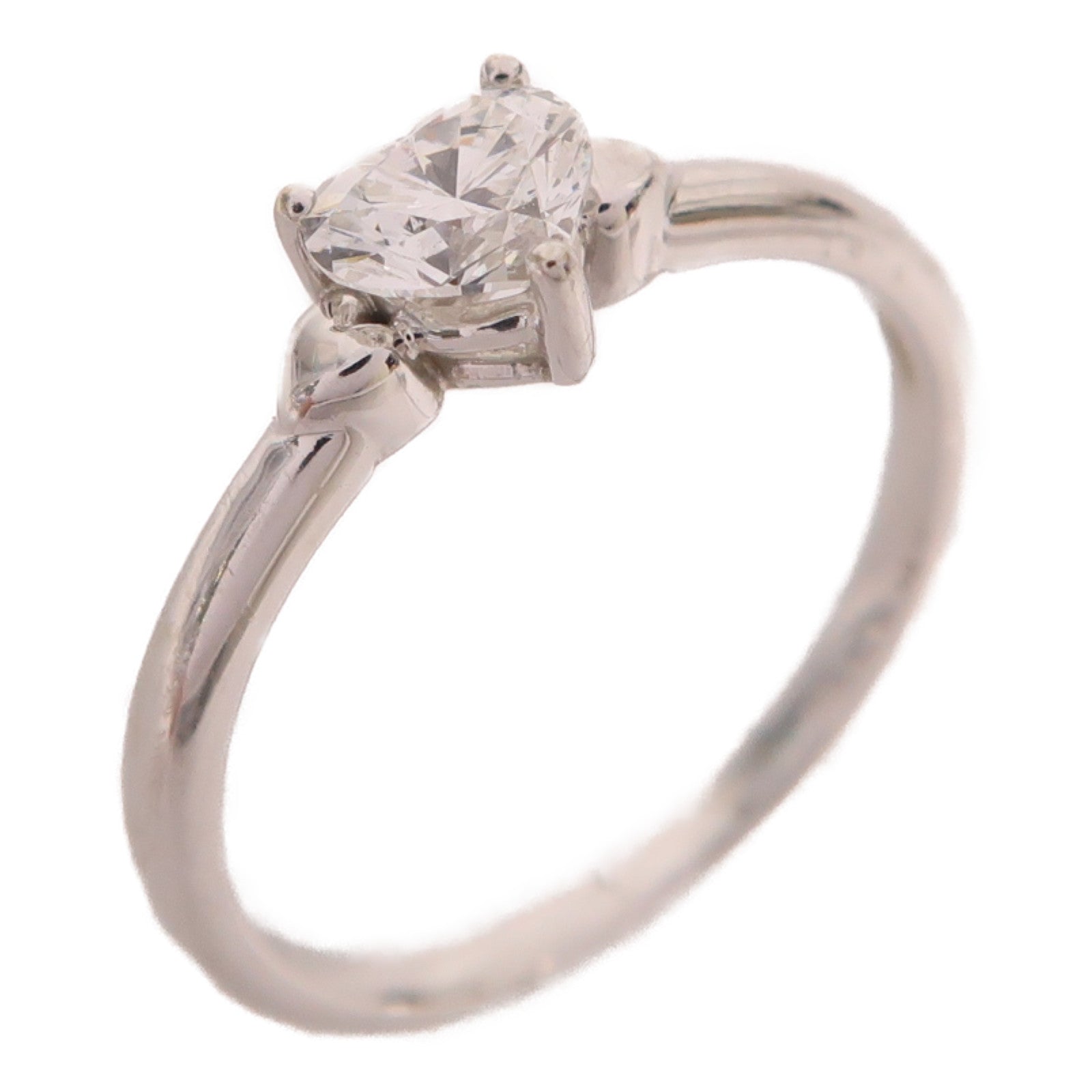 JEWELRY 18K白金Diamond Ring0.43ct鑽石戒指US#6