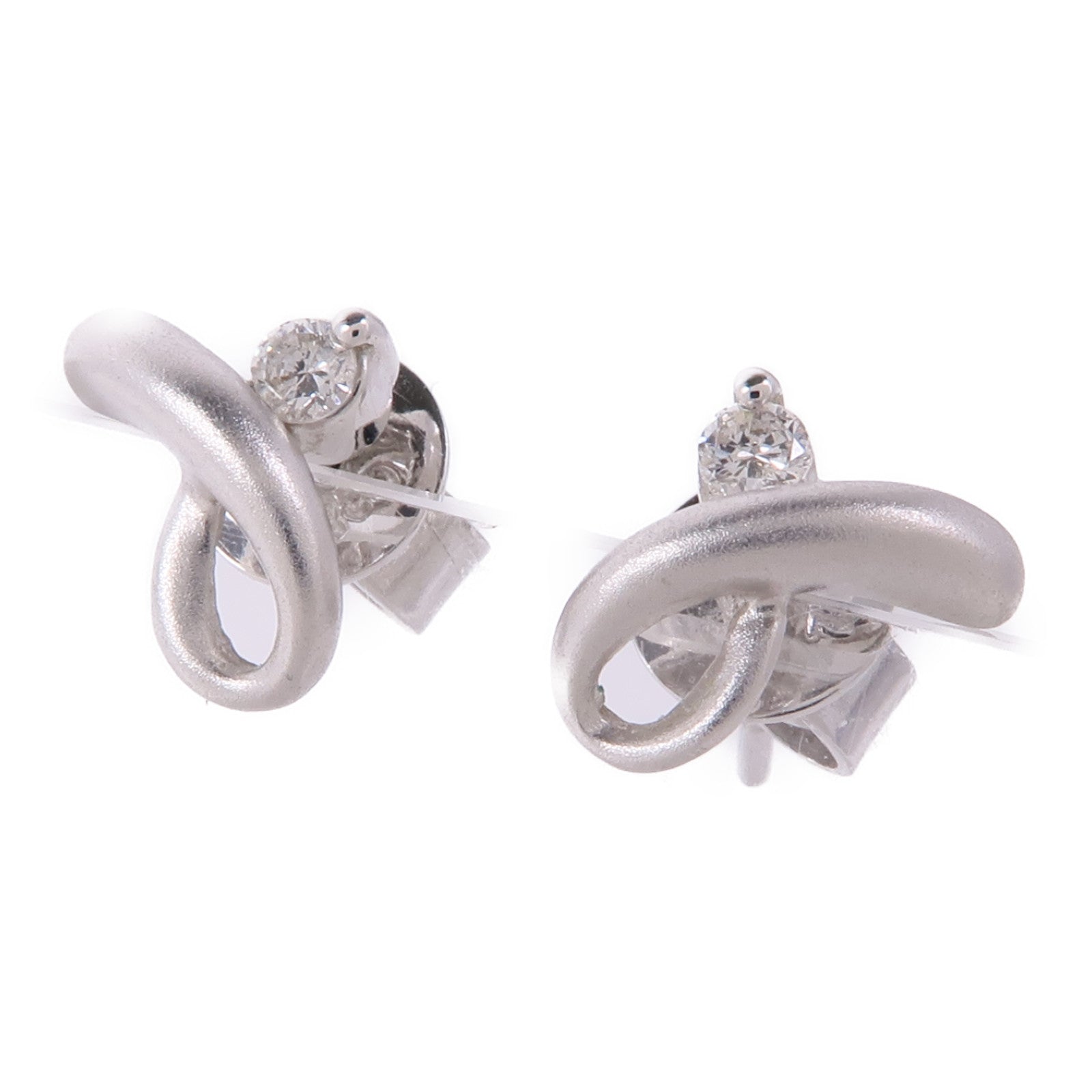 JEWELRY 【激減優惠】18K白金Diamond Earrings鑽石耳環