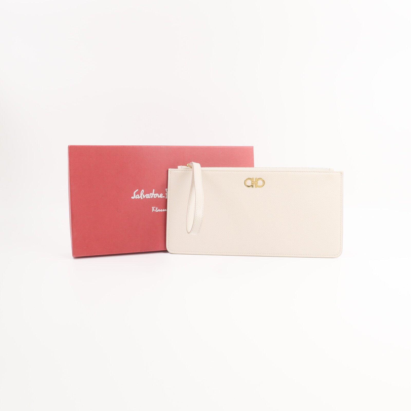 Salvatore Ferragamo 牛皮皮革Clutch/Pouch手拿包