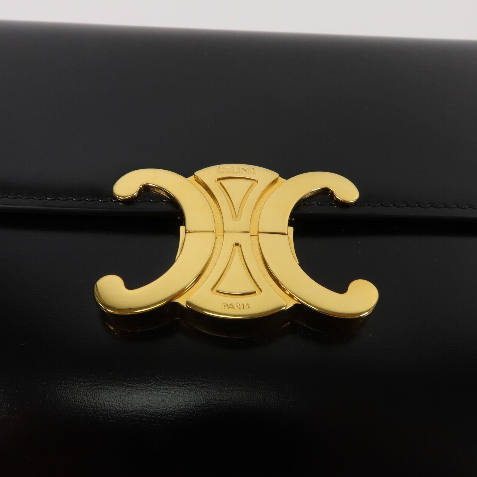 CELINE 牛皮皮革Classique Triomphe肩背袋