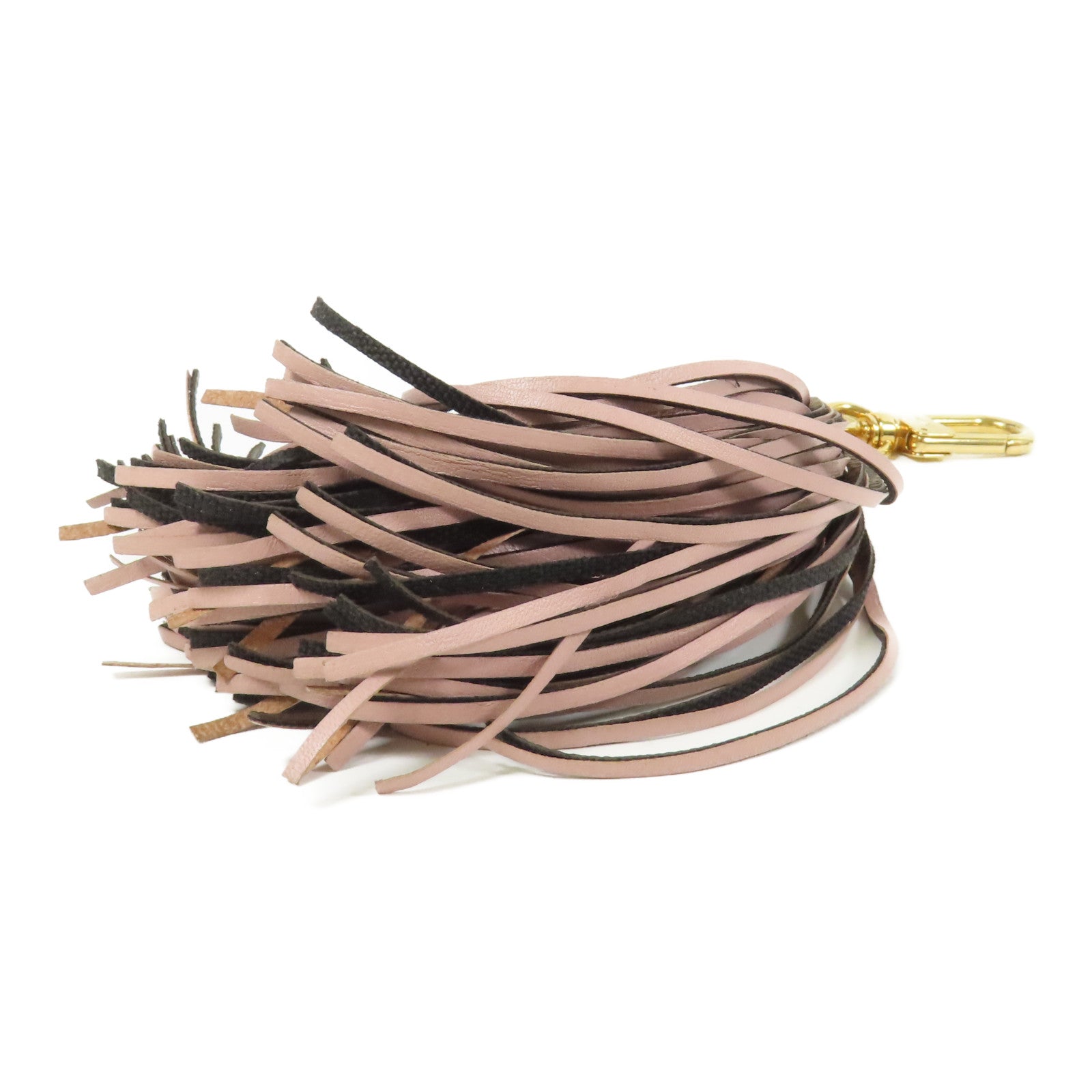 LOUIS VUITTON Monogram Tassel Bag Charm金扣掛飾