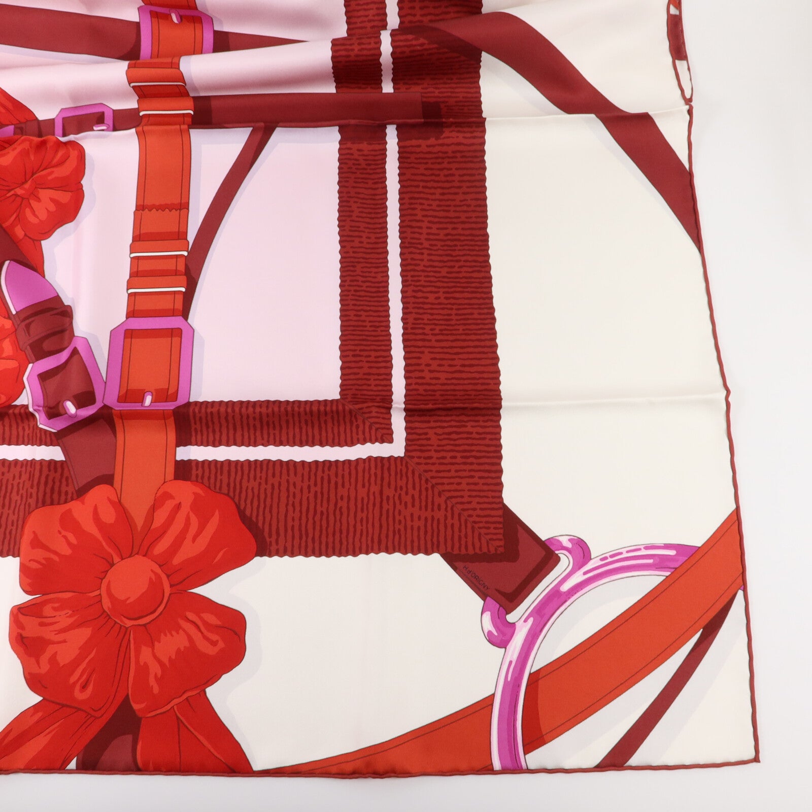 HERMES 絲質Scarf 90X90絲巾