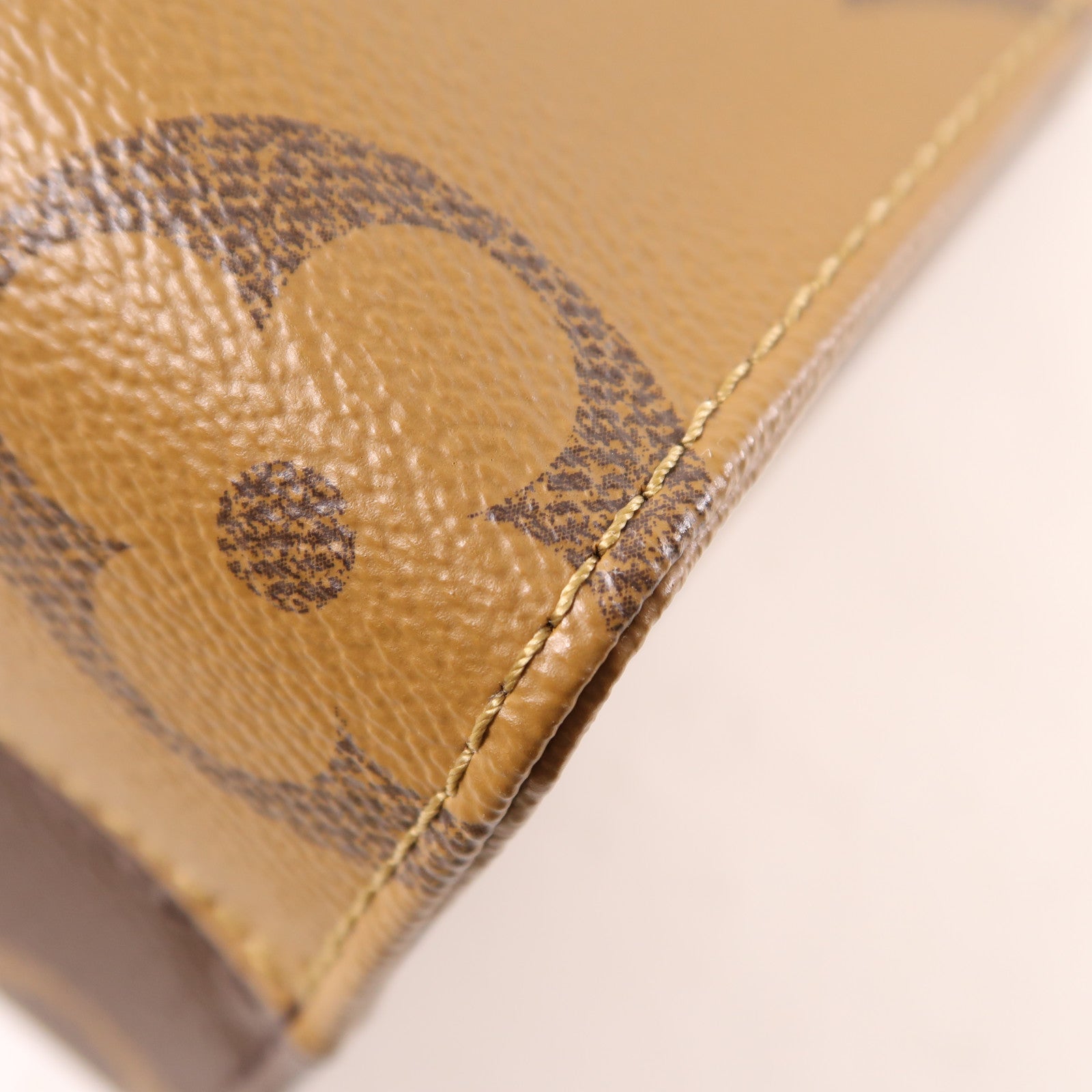 LOUIS VUITTON Monogram Giant OnTheGo PM金扣手挽肩背兩用袋棕色