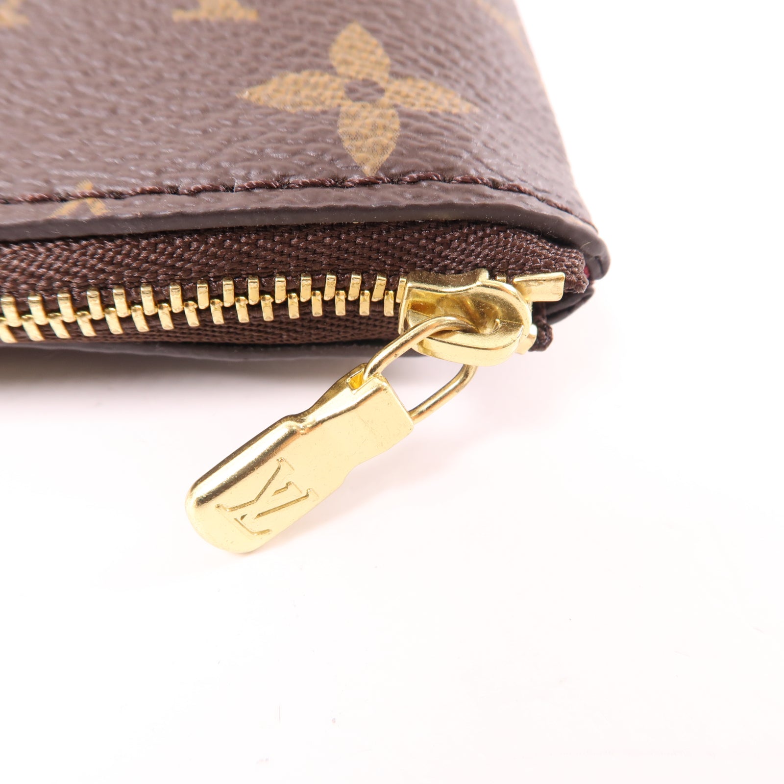 LOUIS VUITTON LV Etui Voyage PM Clutch Bag Pouch  M44148 Monogram Brown