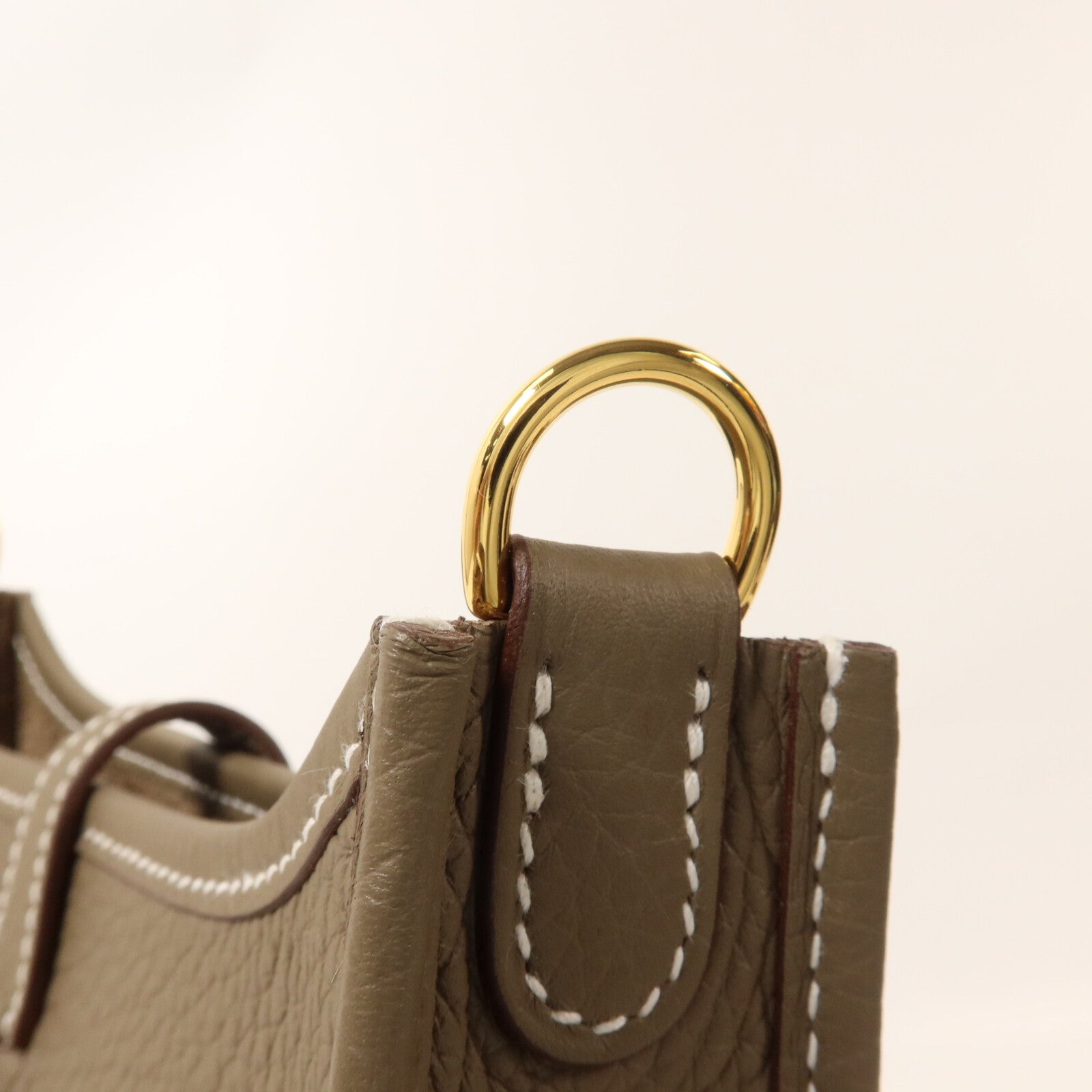 HERMES Clemence皮革Evelyne TPM肩背袋