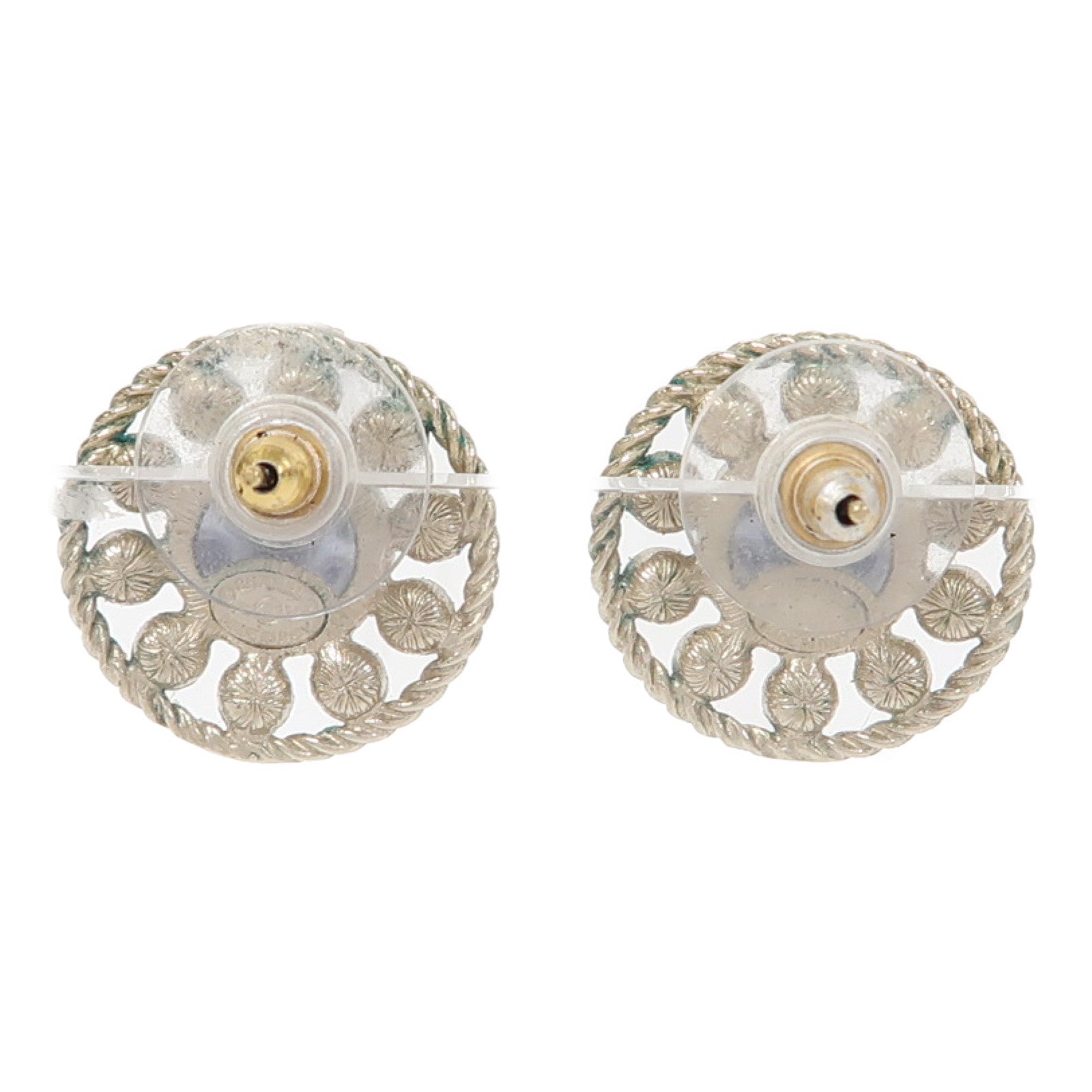CHANEL 金屬Earrings耳環金色