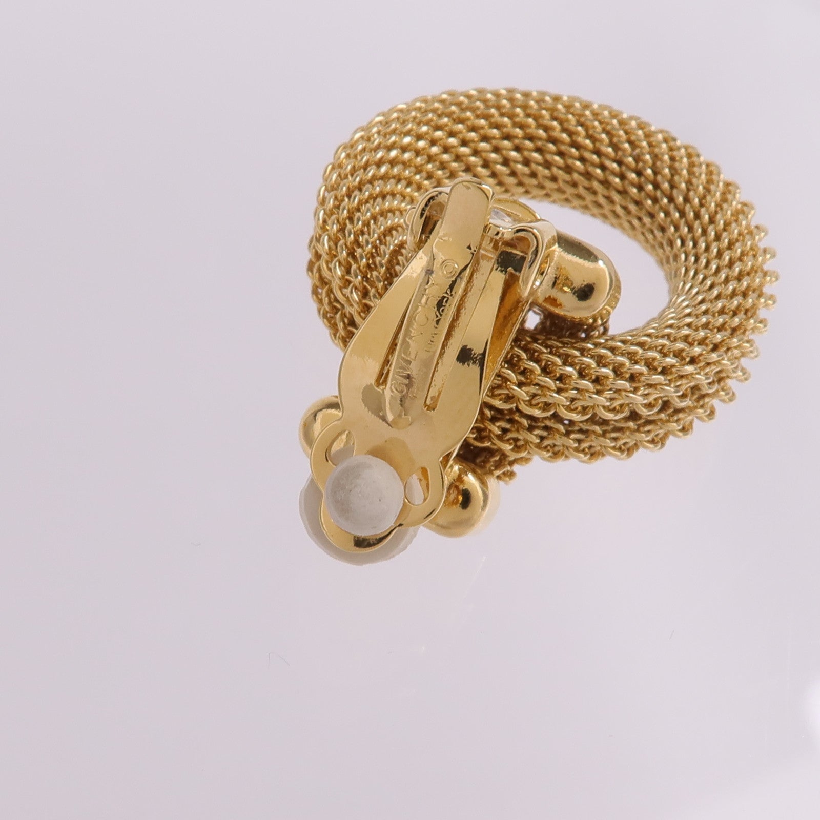 GIVENCHY 金屬Mesh Clip On Earring夾式耳環