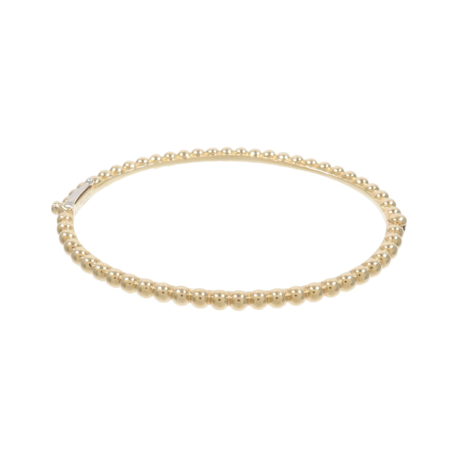 Van Cleef & Arpels 18K黃金Perlee Clovers Bangle手鐲