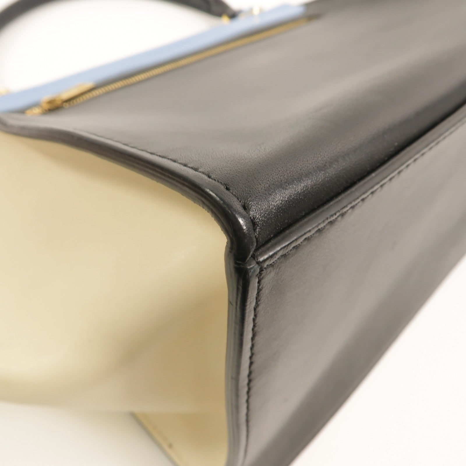 CELINE 牛皮皮革Trapeze手挽肩背兩用袋