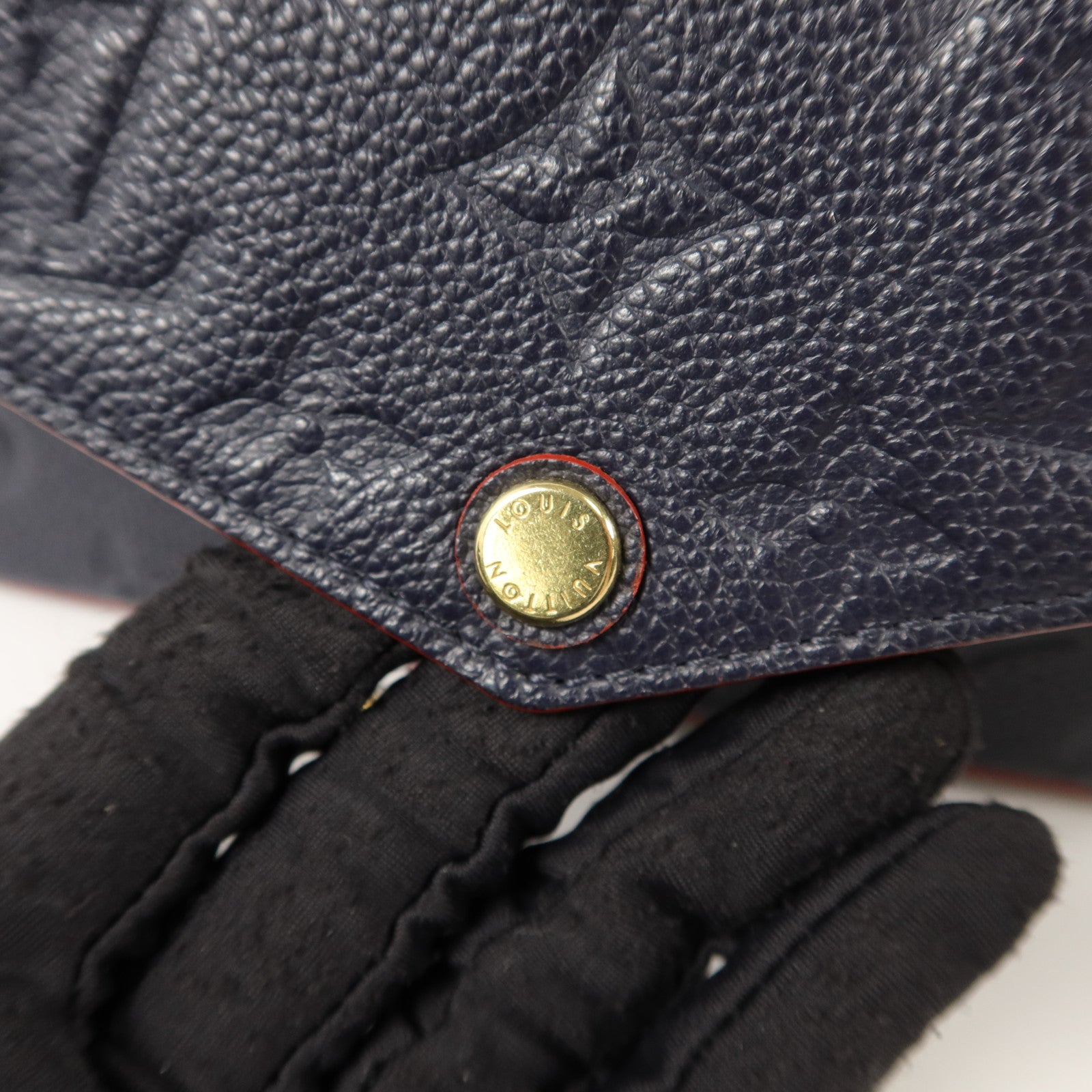 LOUIS VUITTON Monogram Empreinte Pochette Felicie肩背袋