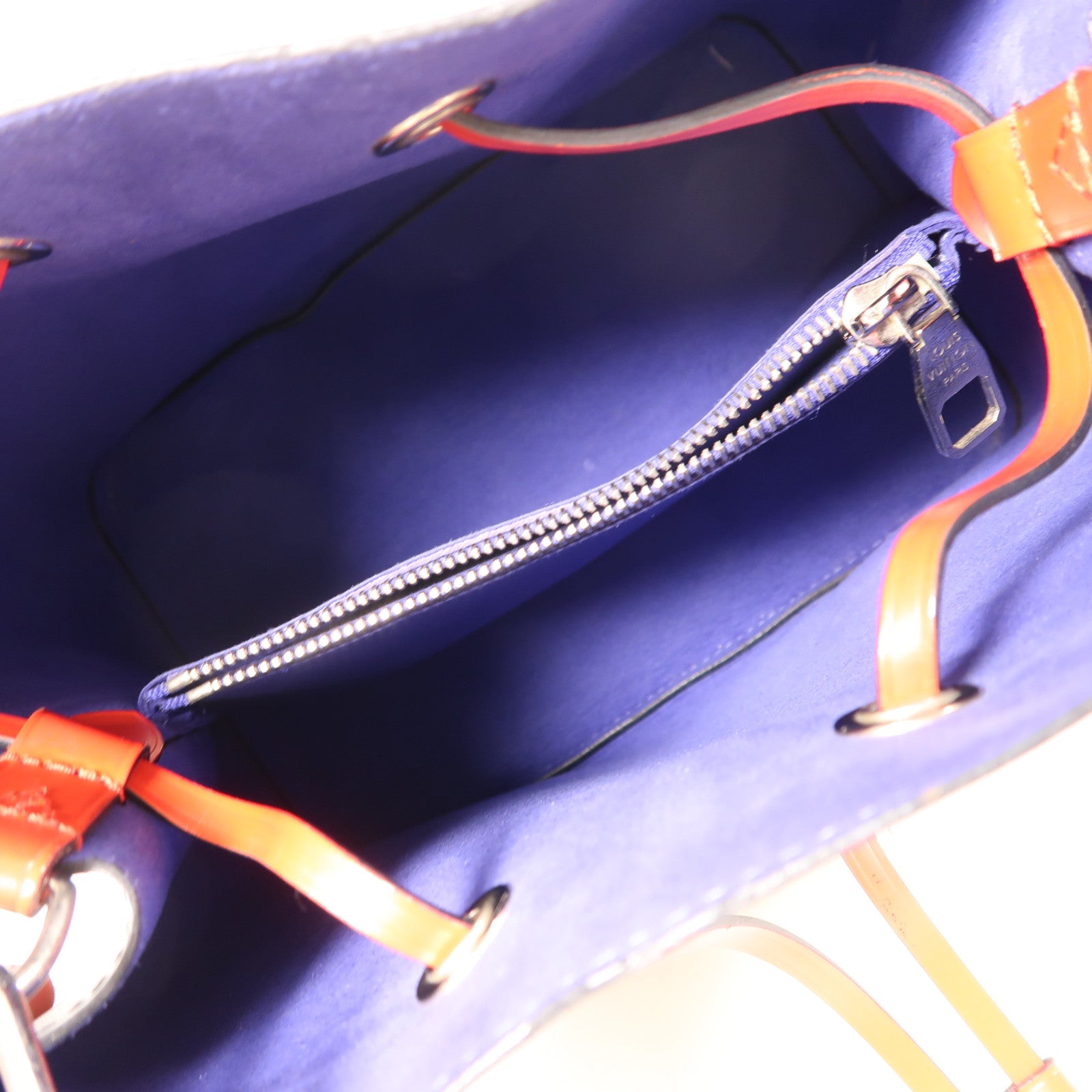 LOUIS VUITTON Epi NeoNoe MM銀扣手挽肩背兩用袋