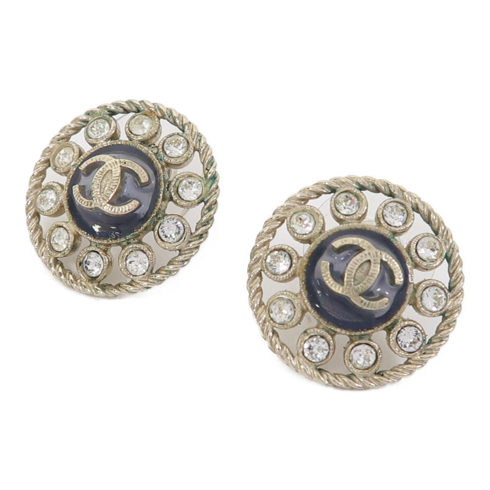 CHANEL 金屬Earrings耳環金色