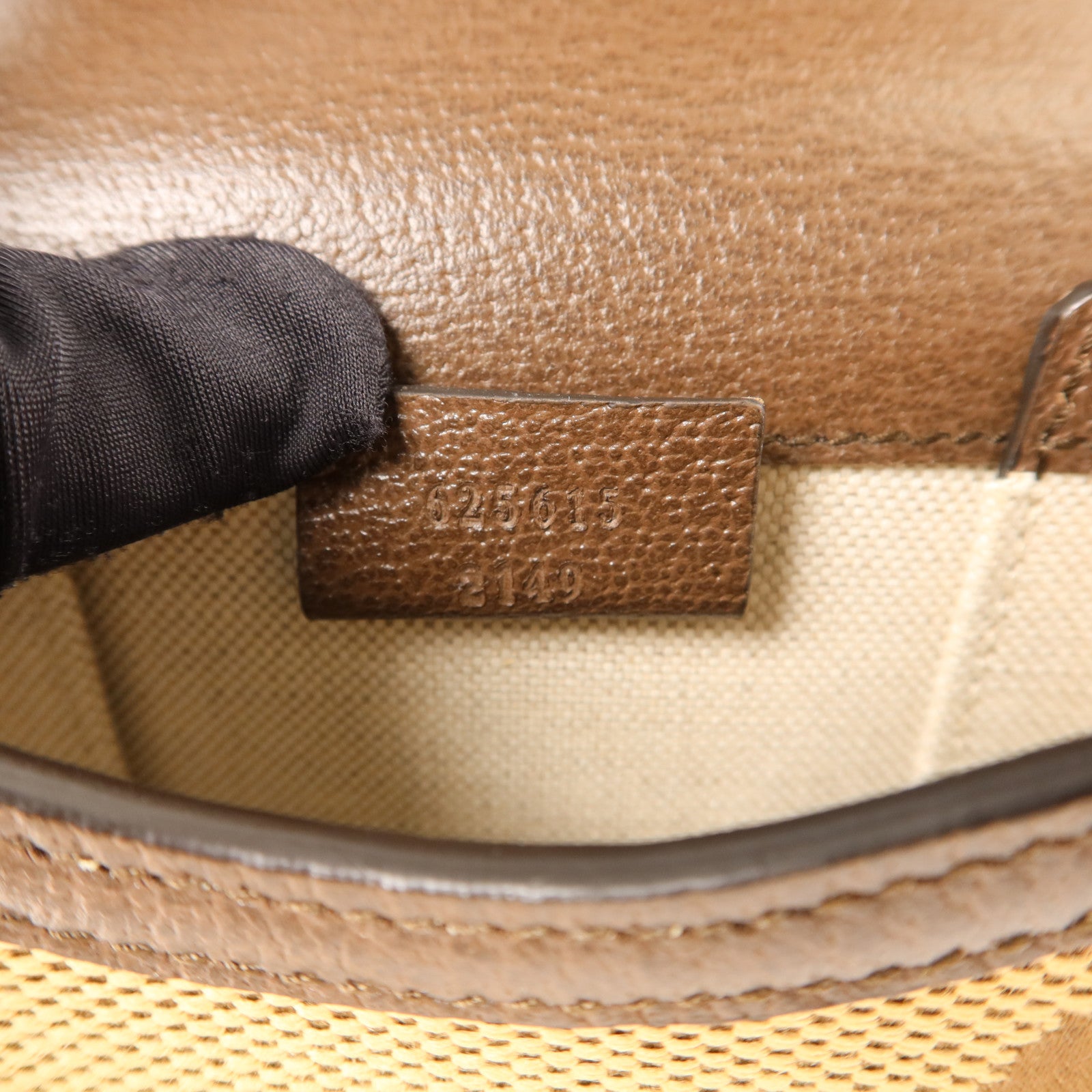 GUCCI 帆布1955 Horsebit Mini Shoulder Bag金扣肩背袋