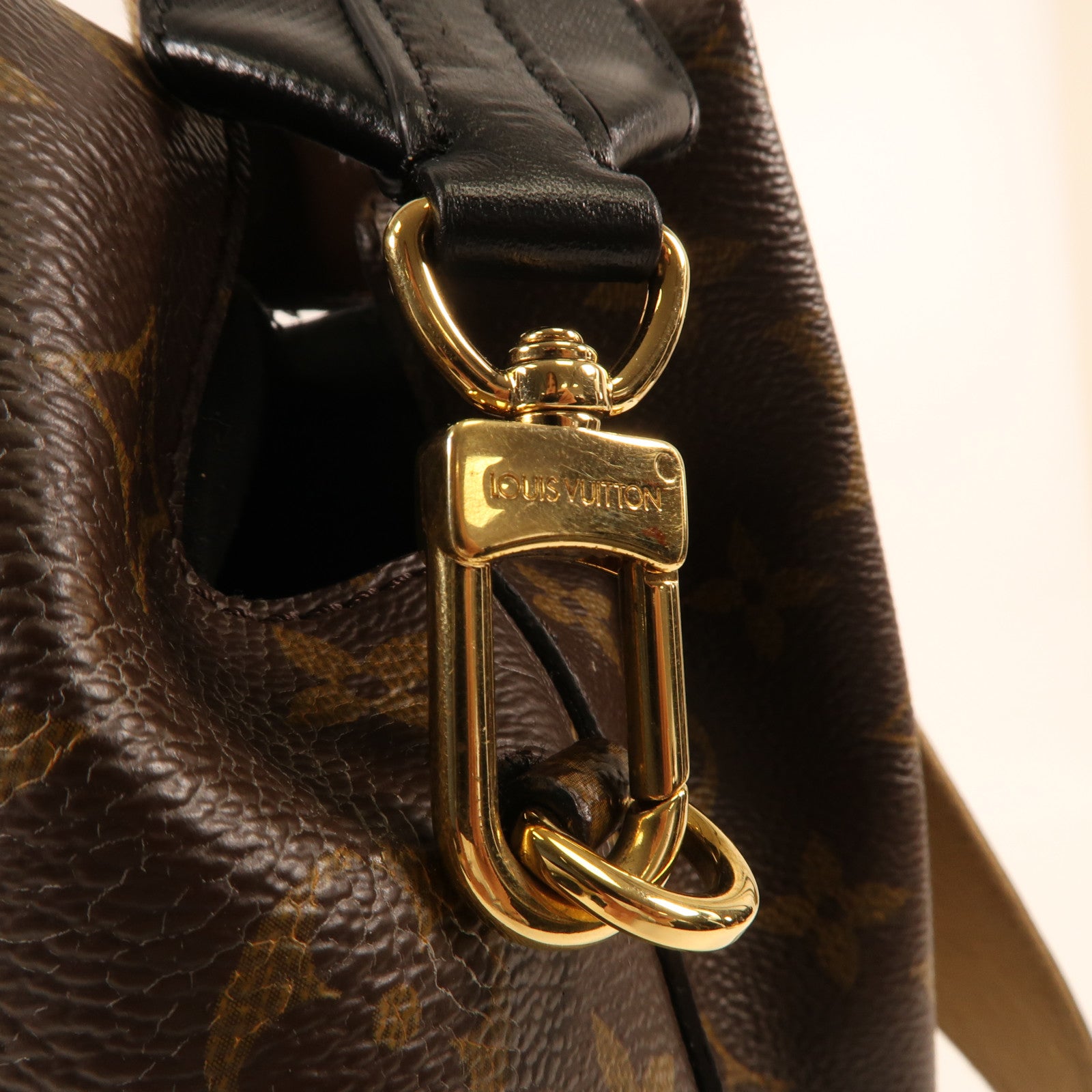 LOUIS VUITTON Monogram Hobo PM金扣手挽肩背兩用袋