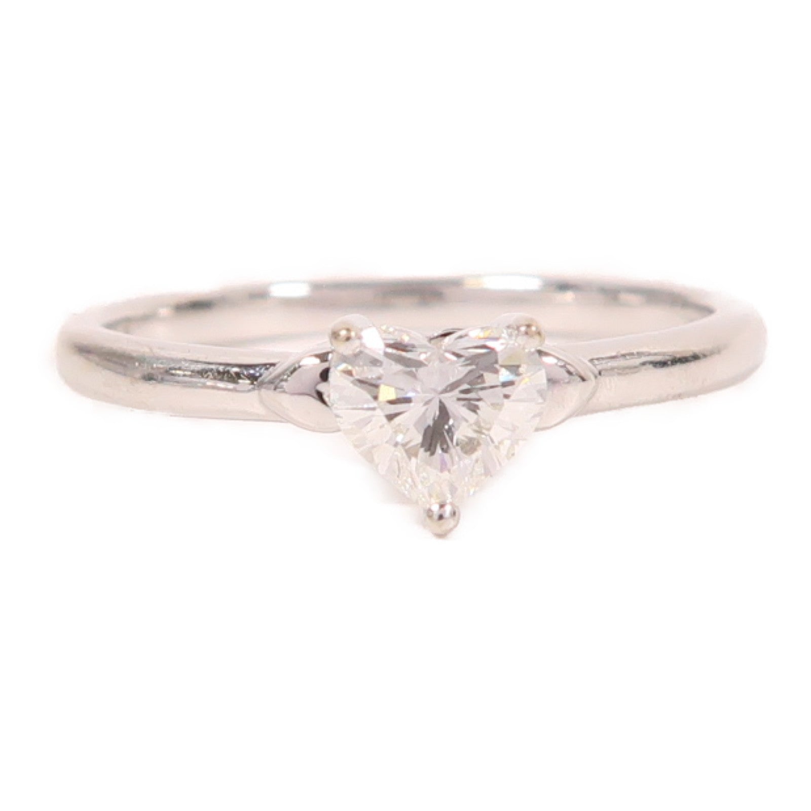 JEWELRY 18K白金Diamond Ring0.43ct鑽石戒指US#6