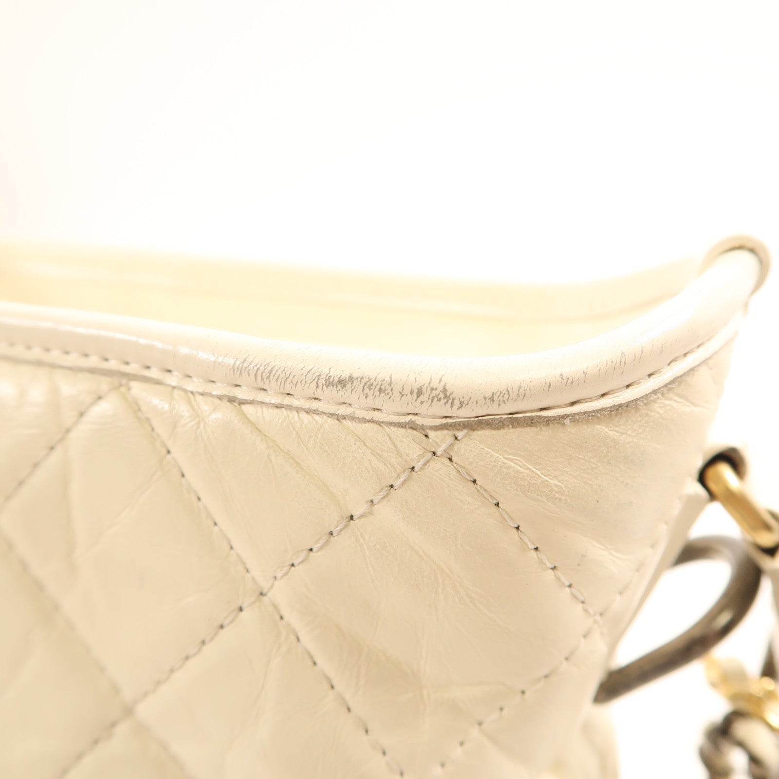 CHANEL 牛皮皮革Gabrielle Small鏈帶肩背袋