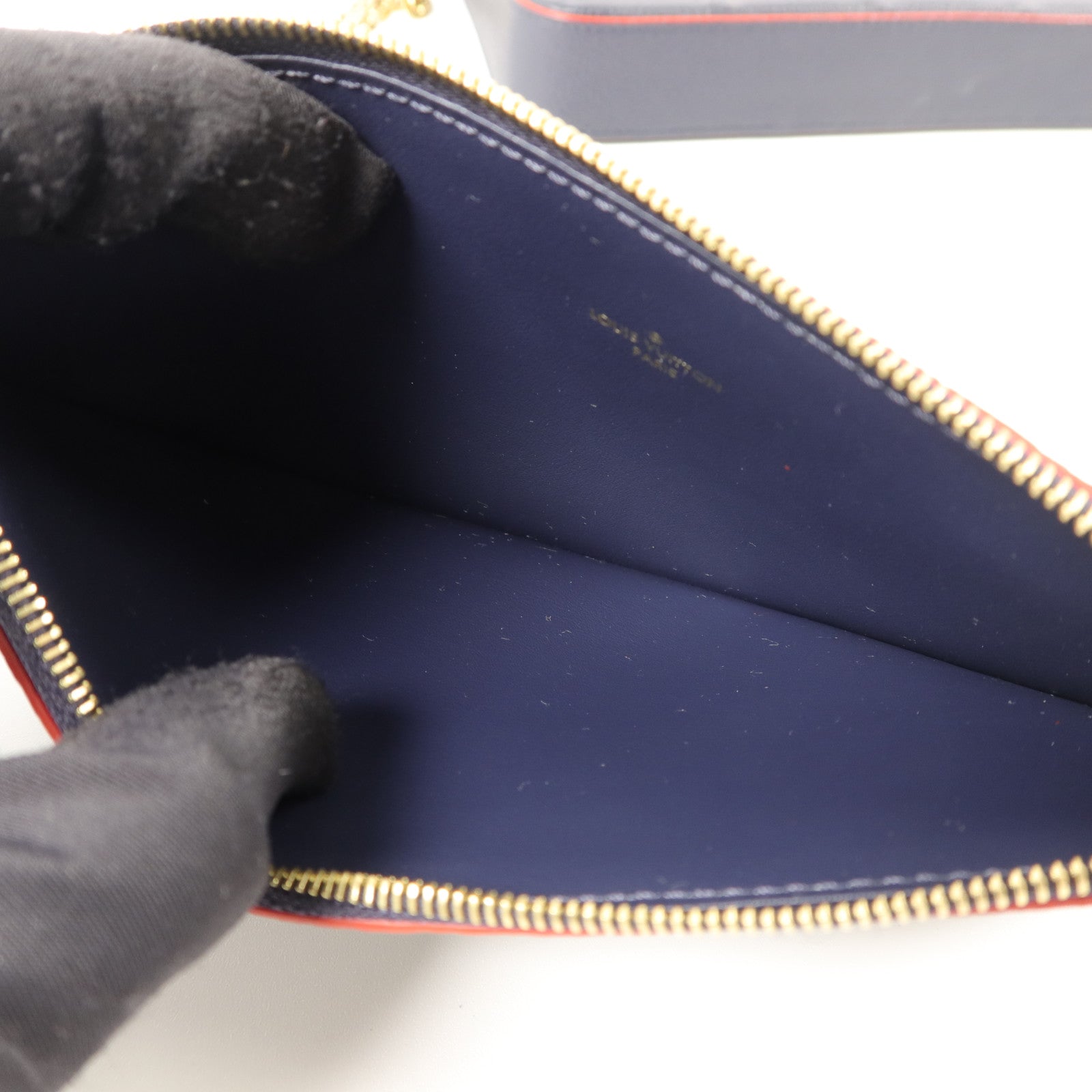 LOUIS VUITTON Monogram Empreinte Pochette Felicie肩背袋