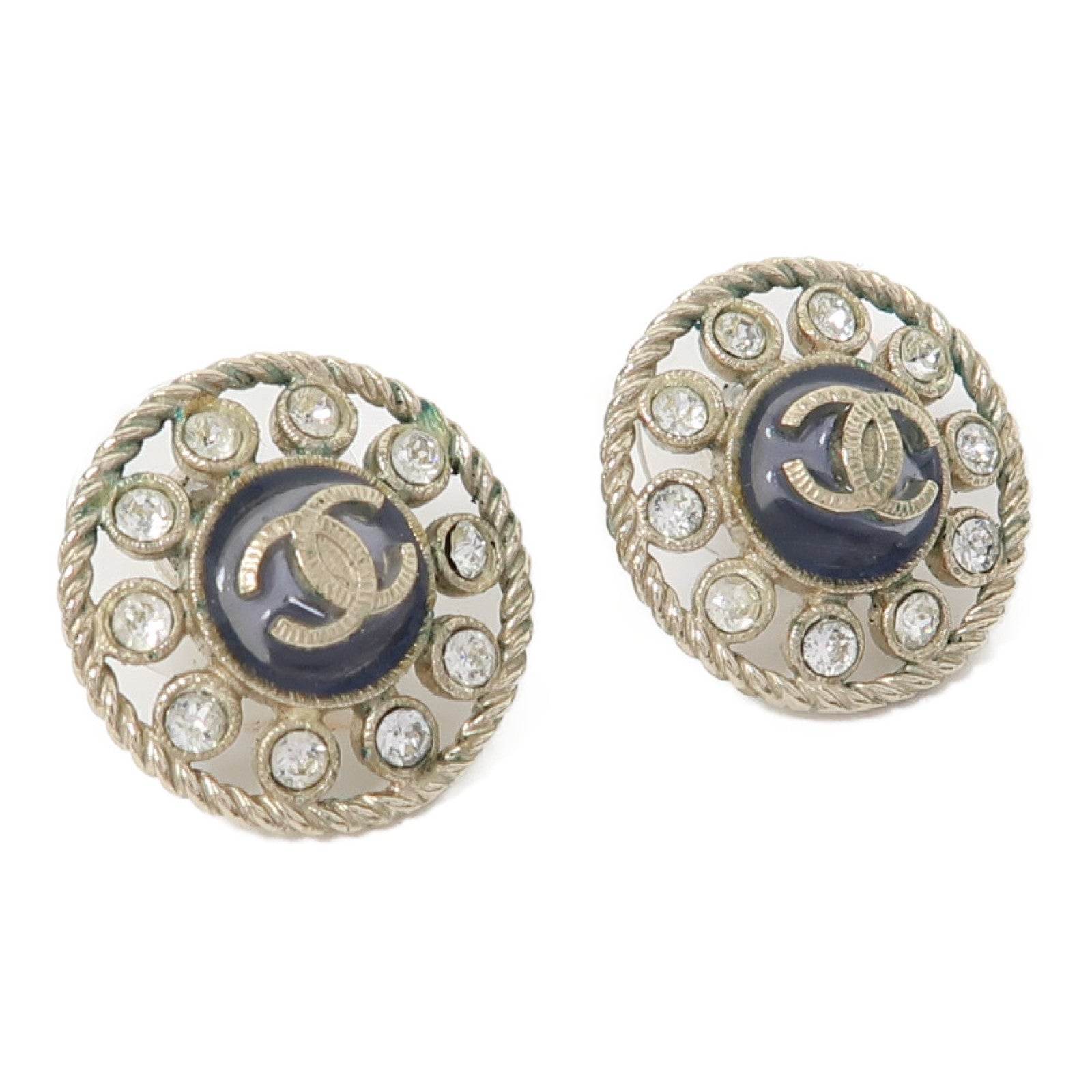 CHANEL 金屬Earrings耳環金色